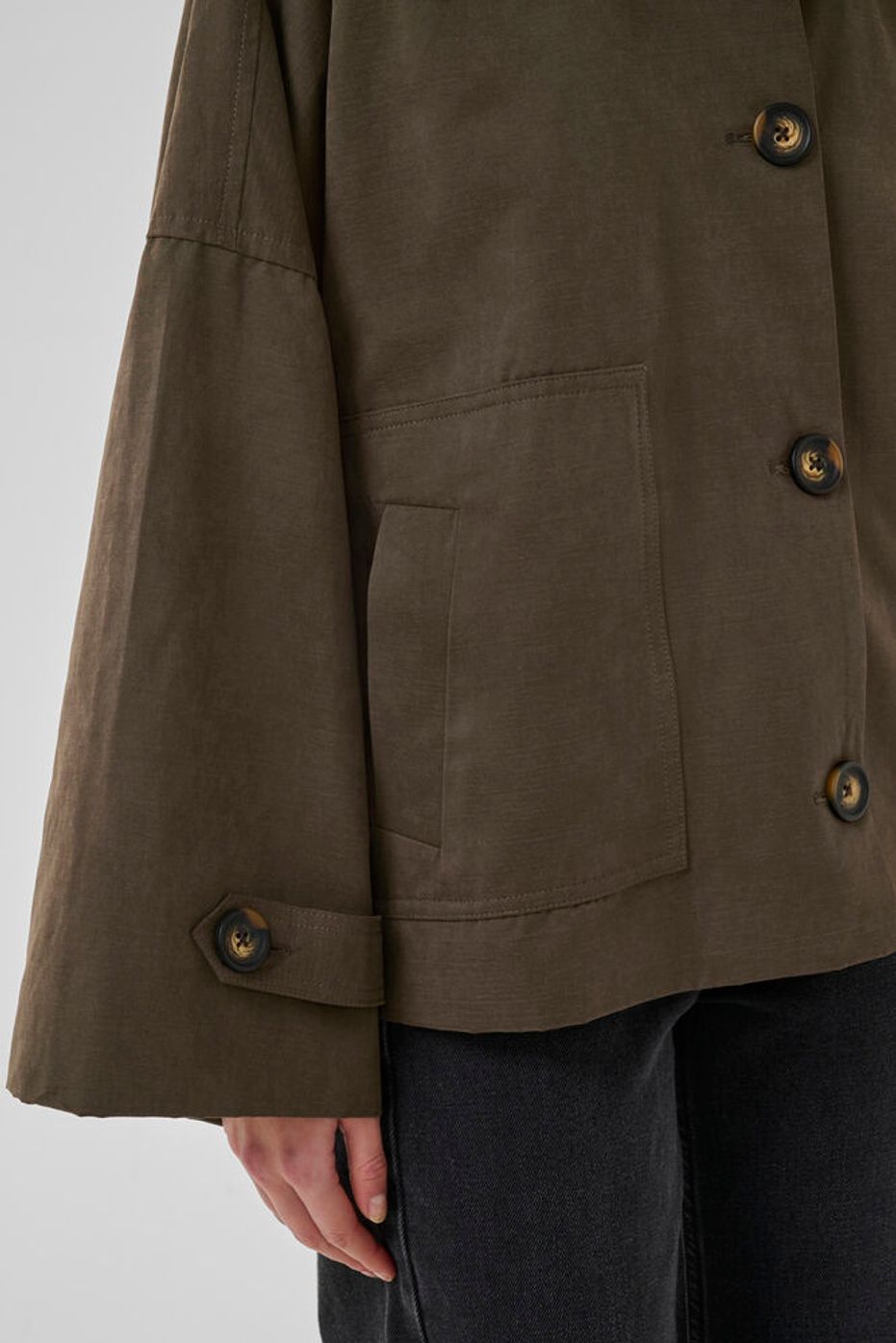 Short Jacket "LyonMW" Major Brown - Dein Lieblingsladen Concept