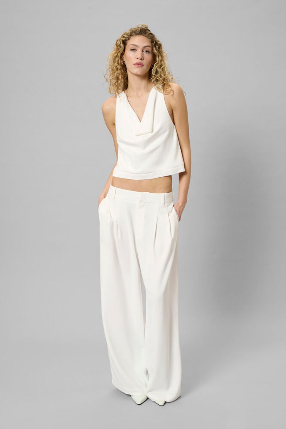 Waterfall Top "MWMille"-snow white