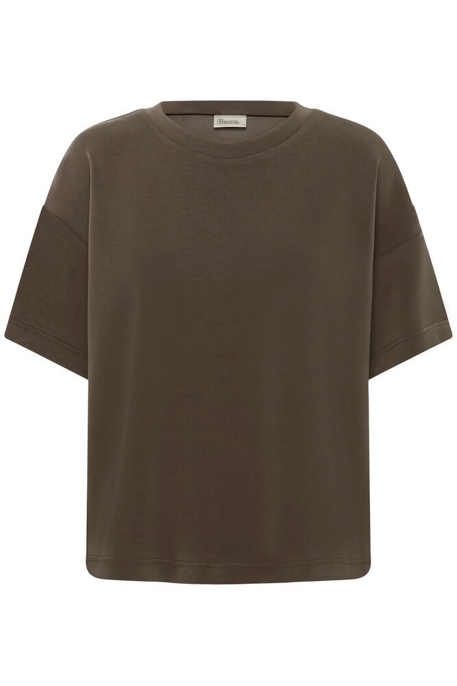 Boxy Tee "HelleMW" Major Brown - Dein Lieblingsladen Concept