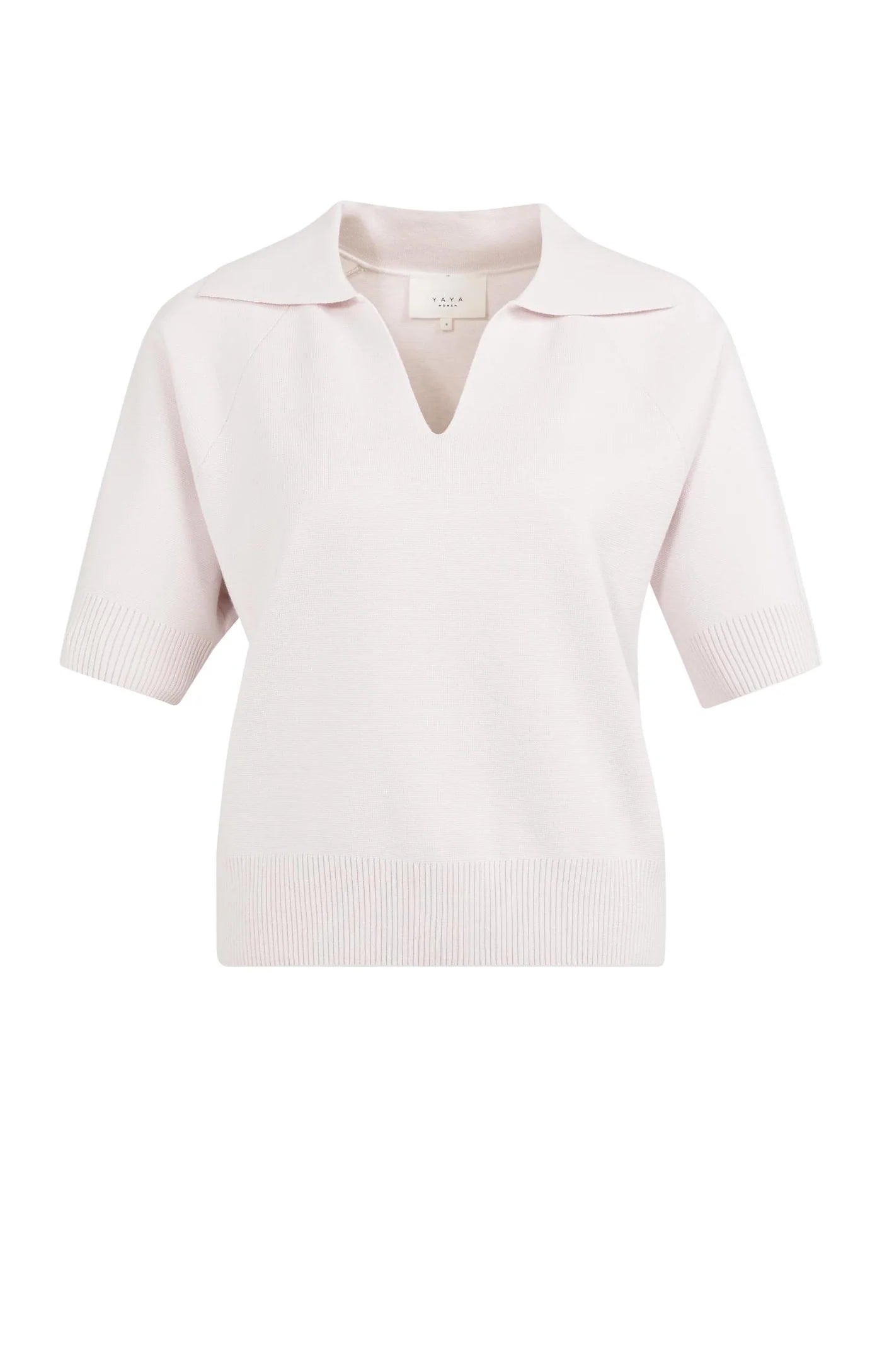 Strickpullover mit Kragen