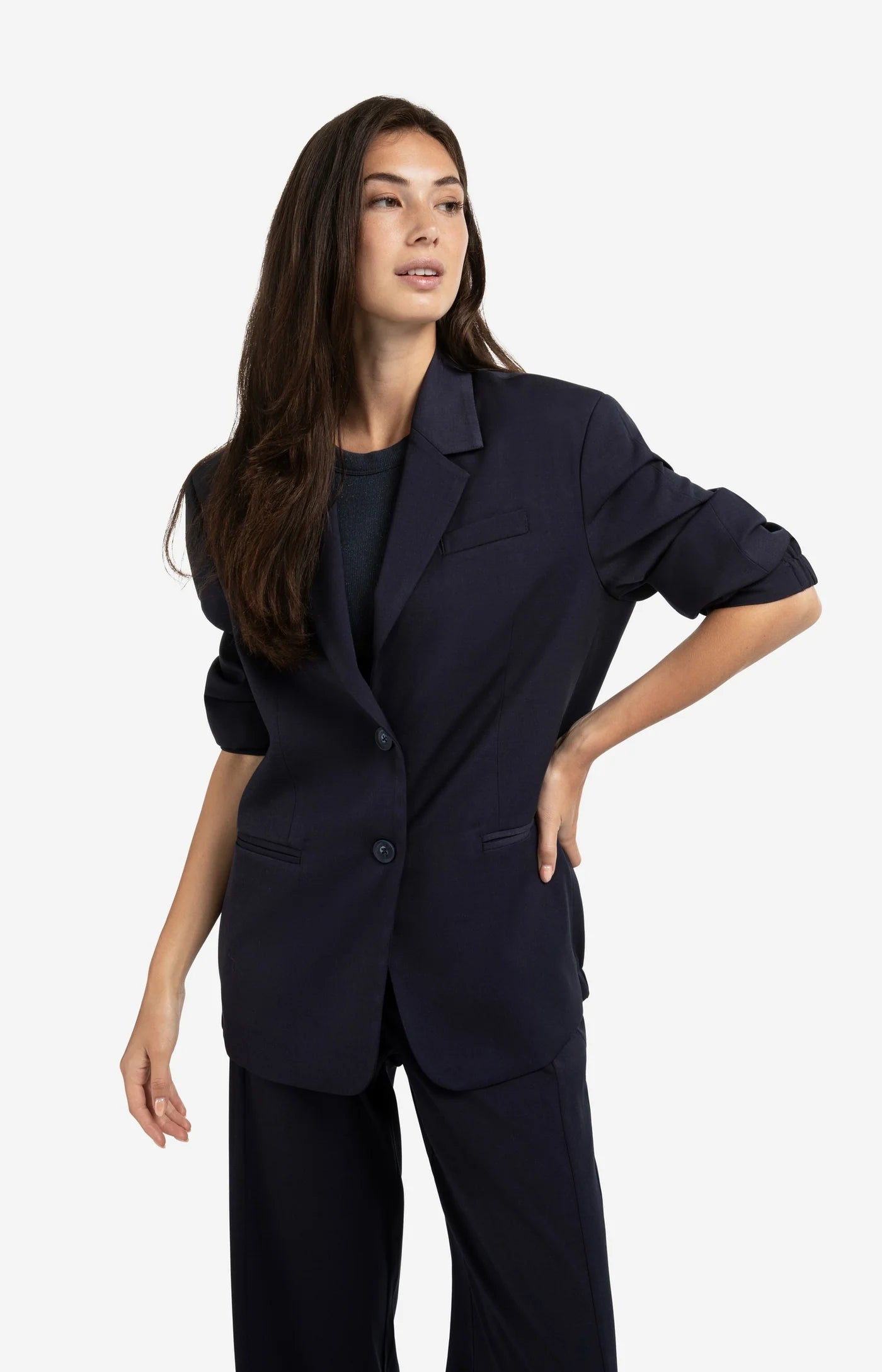 Blazer mit lockerer Passform