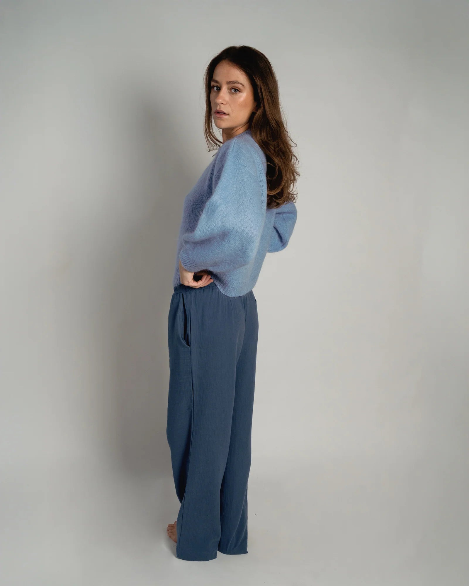 Hose "Oona" jeansblue