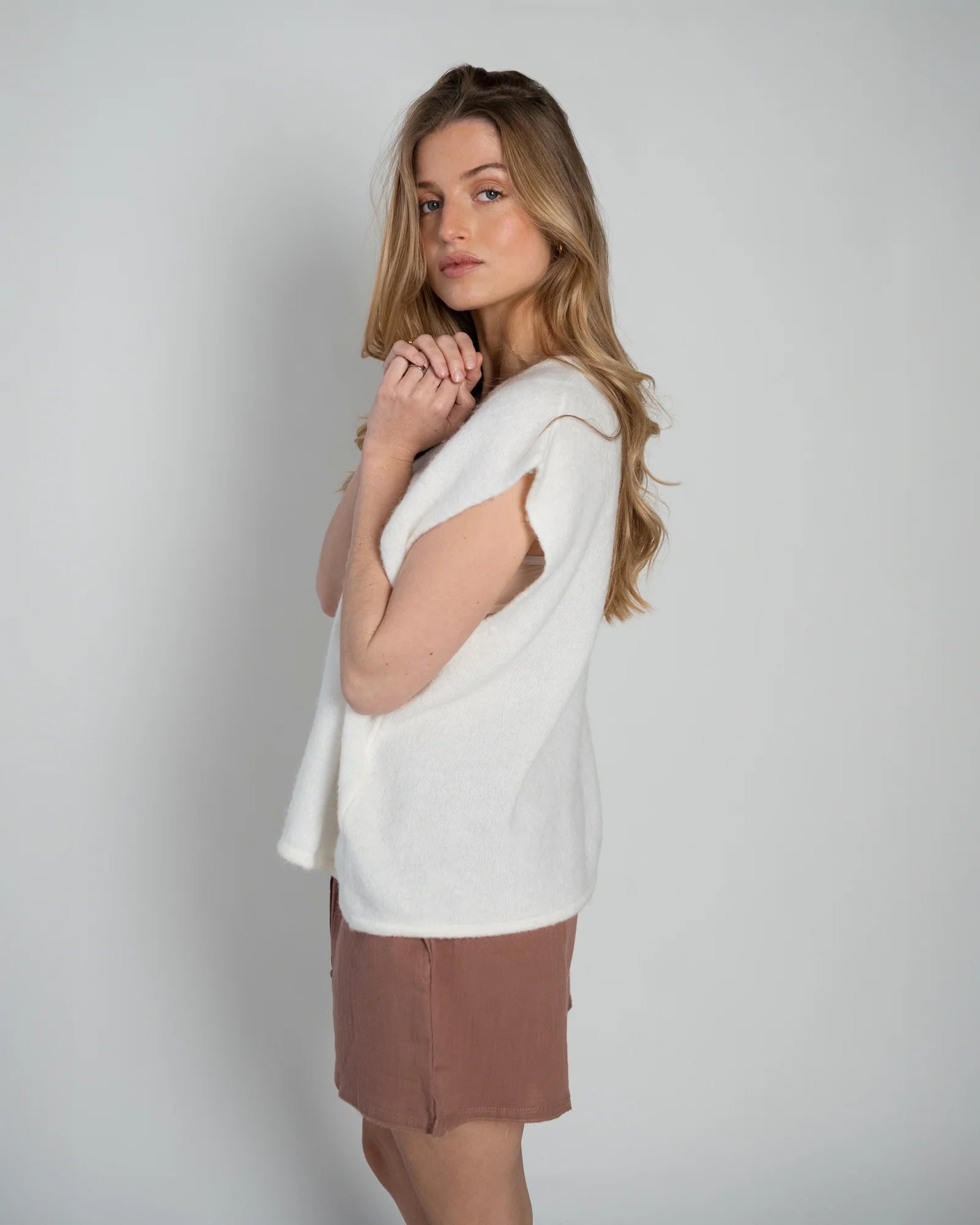 Shorts "Tess" terracotta