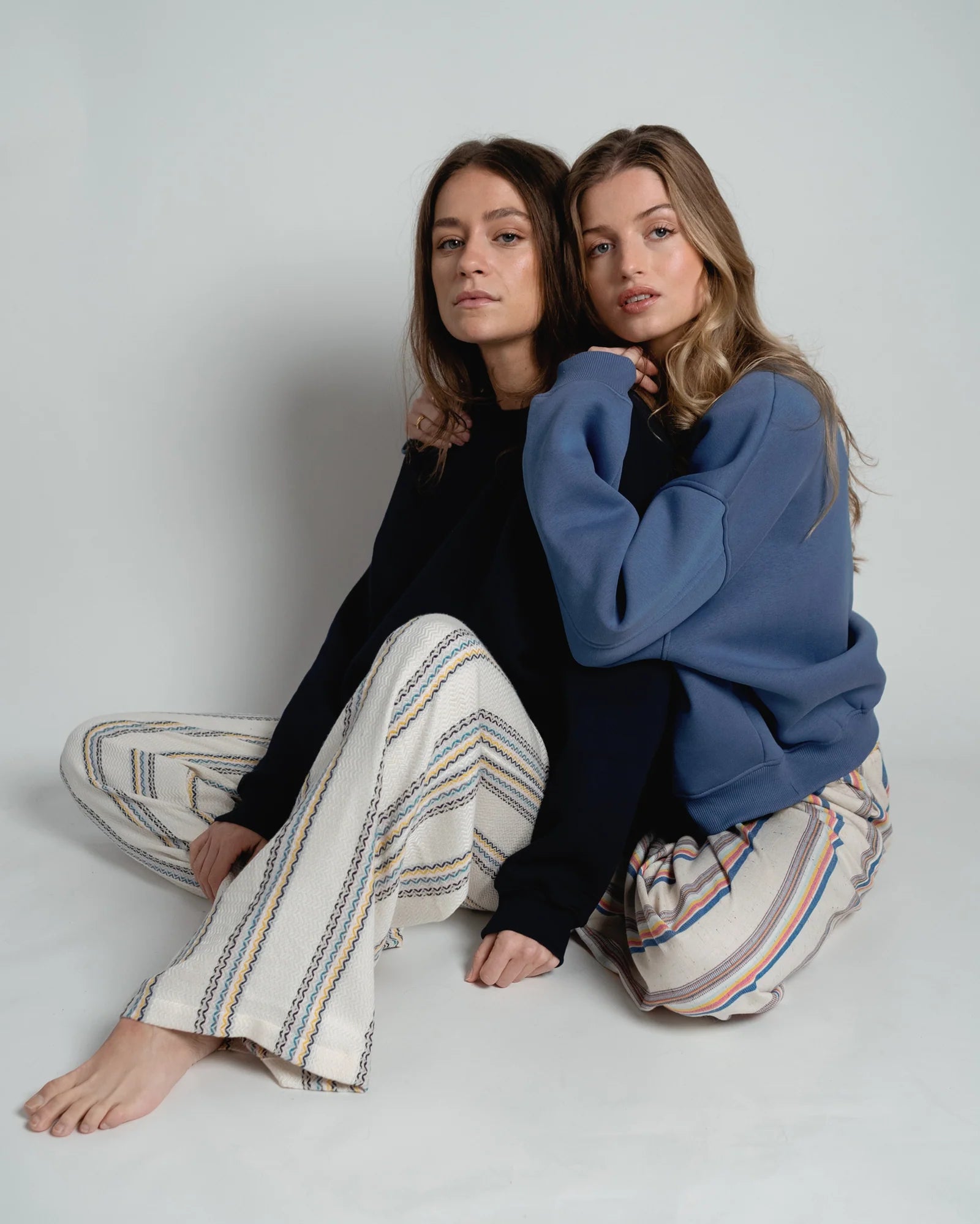 Easy Sweatshirt "Paulina" jeans blue