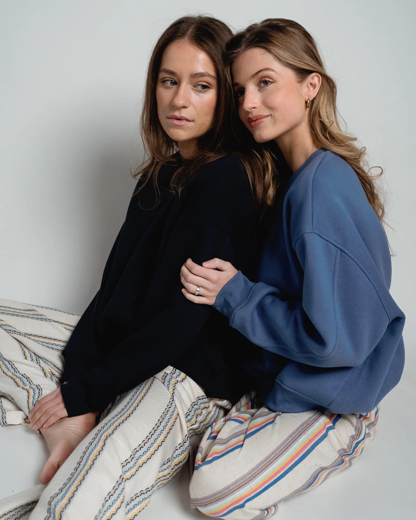 Easy Sweatshirt "Paulina" jeans blue