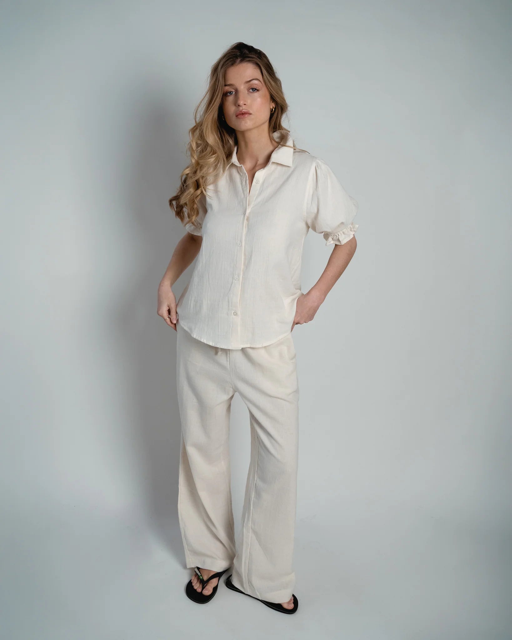 Hose "Oona" offwhite