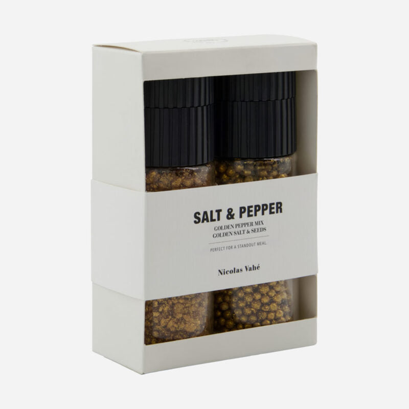 Gift Box "Golden Pepper Mix & Golden Salt & Seeds"