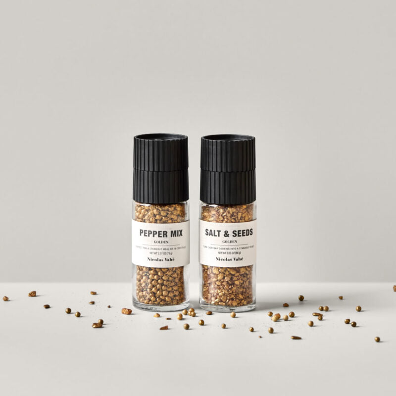 Gift Box "Golden Pepper Mix & Golden Salt & Seeds"