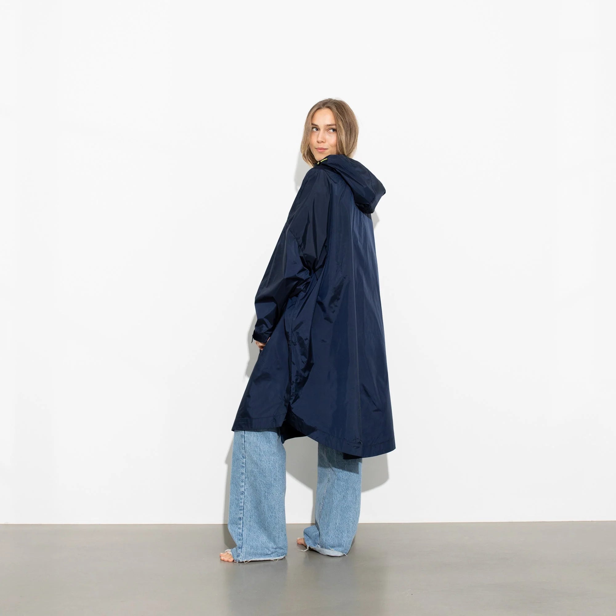 Raincoat „Solid Navy"