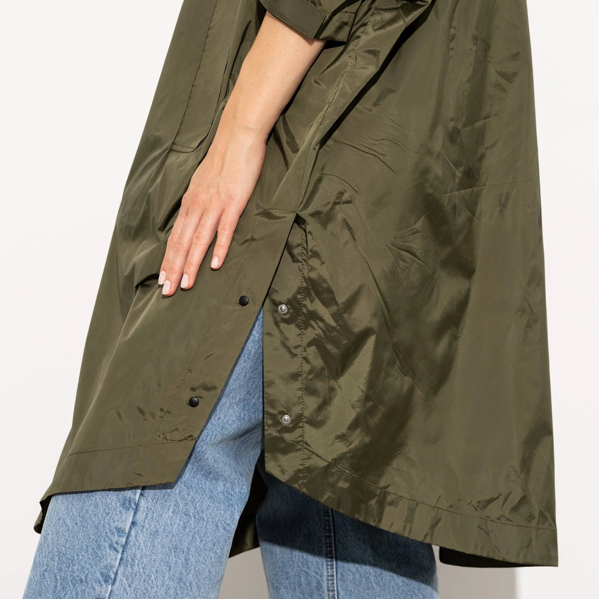 Raincoat „Solid solid olive"
