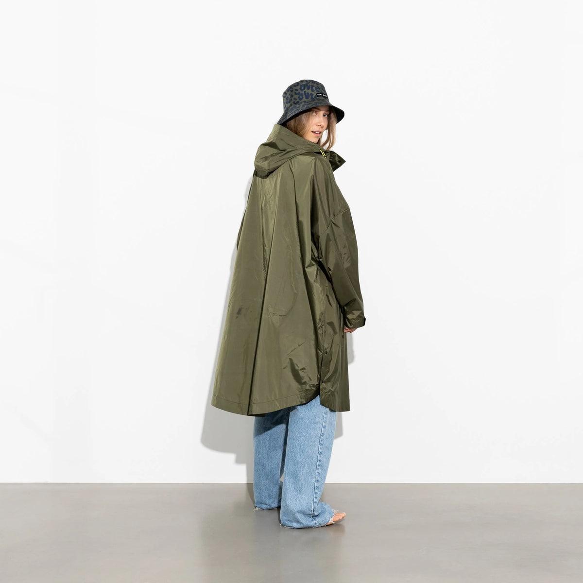 Raincoat „Solid solid olive"