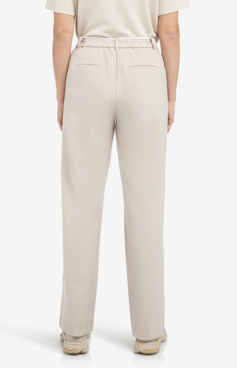 Weiche gewebte Hose mit weitem Bein - Dein Lieblingsladen Concept