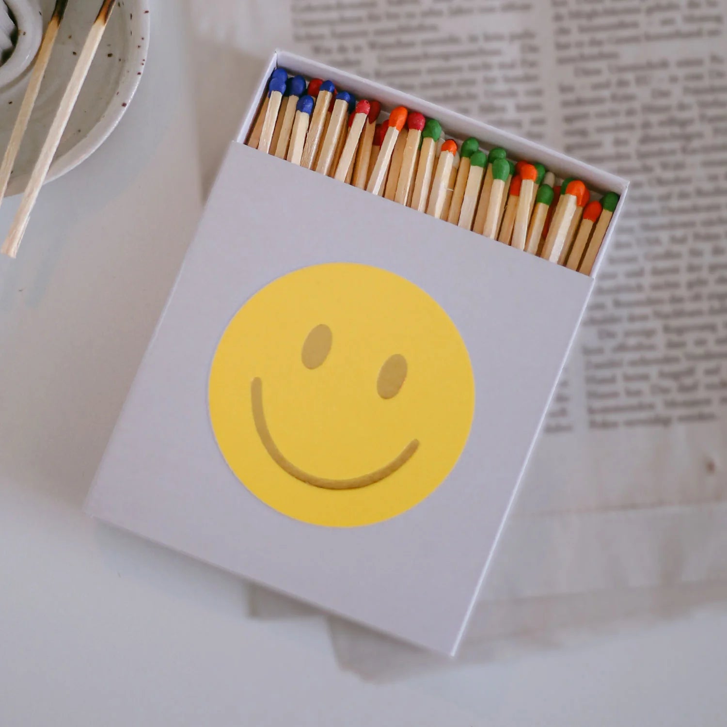 Streichhölzer „Be Happy"