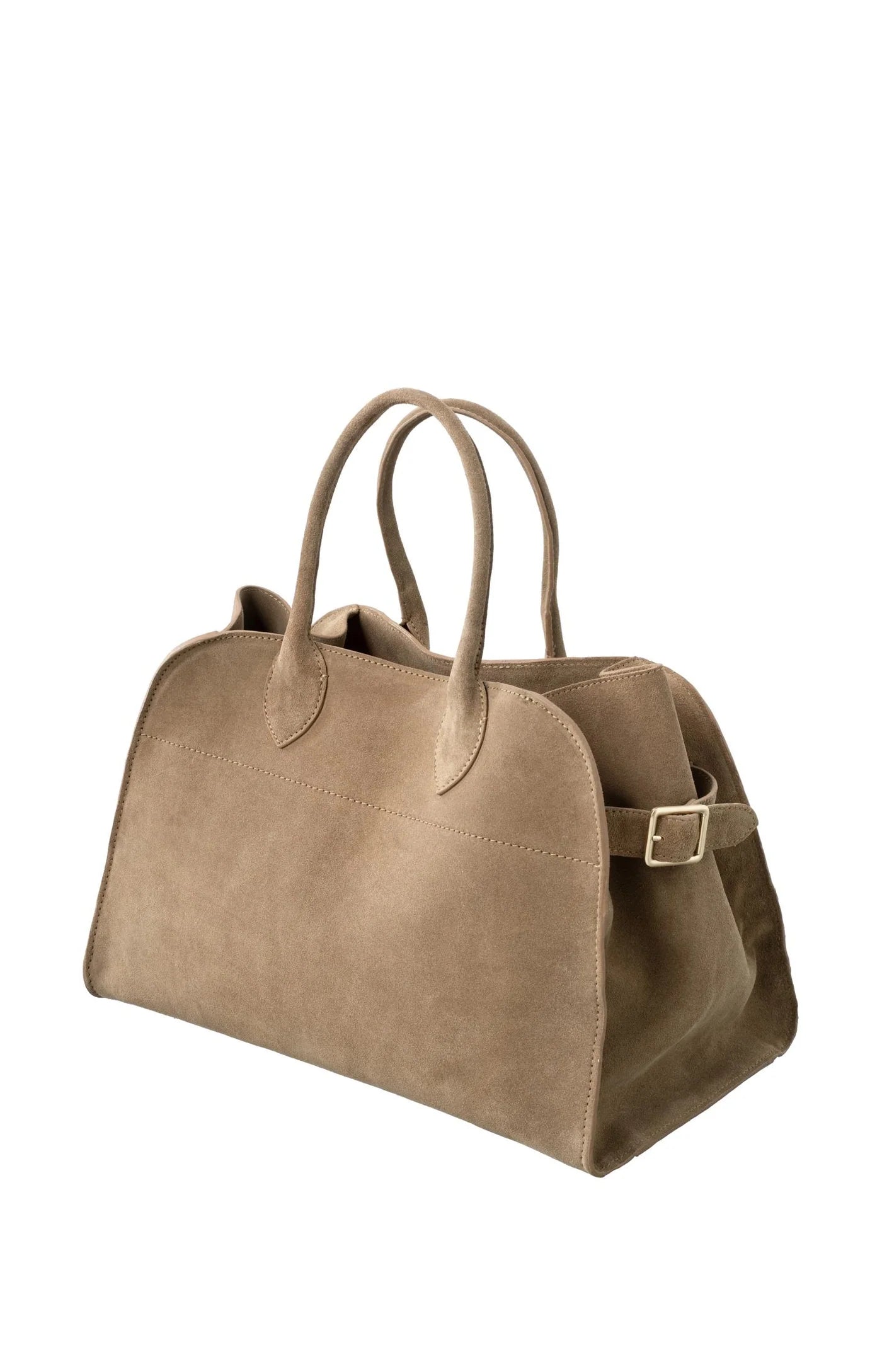 Handtasche aus Veloursleder