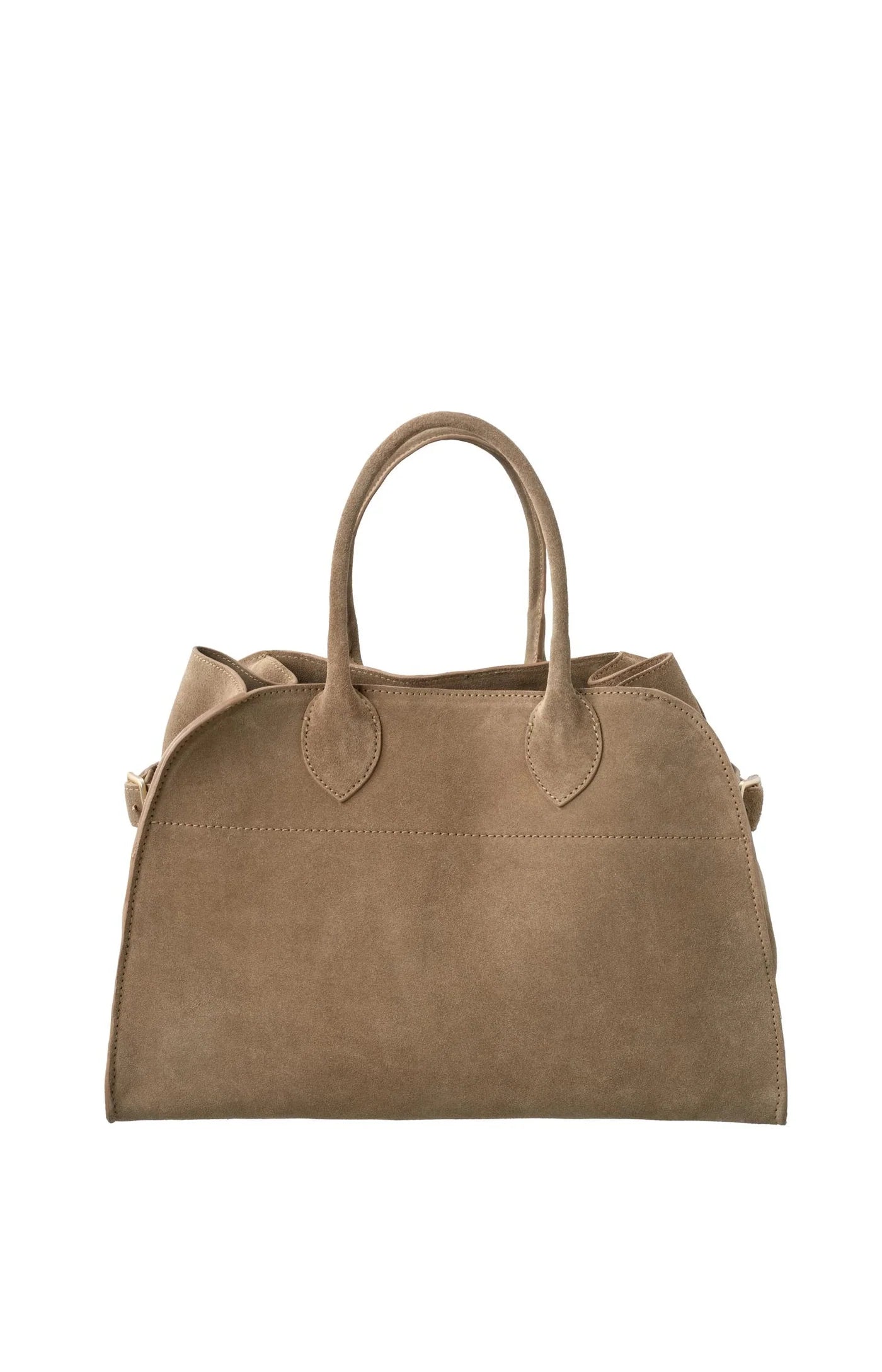 Handtasche aus Veloursleder