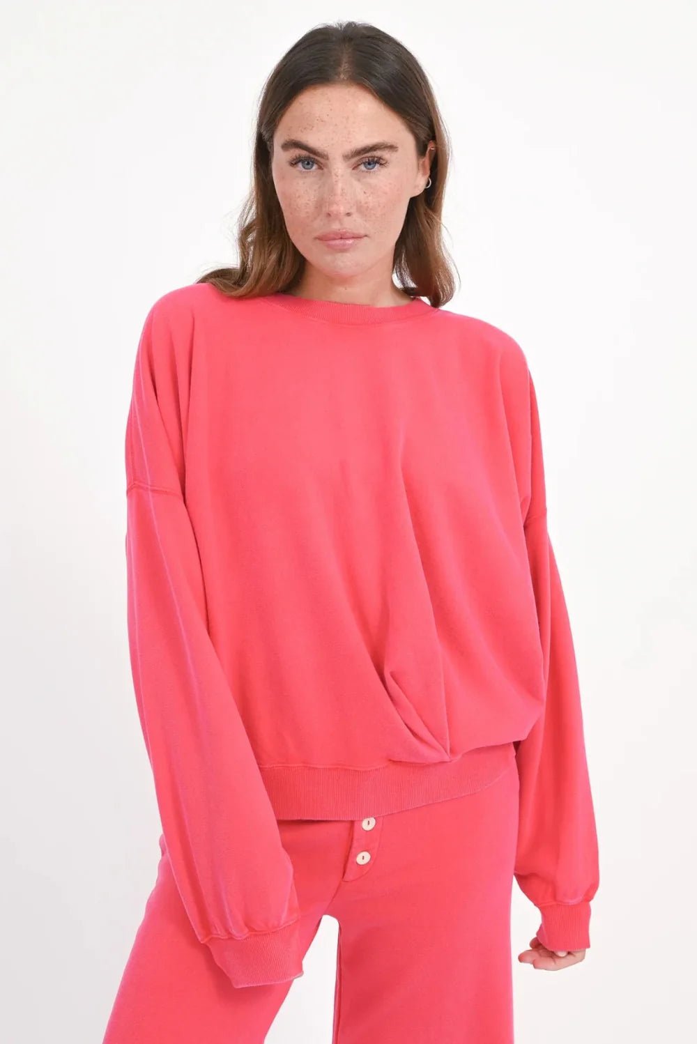 Sweatshirt "Belly" geranium - Dein Lieblingsladen Concept