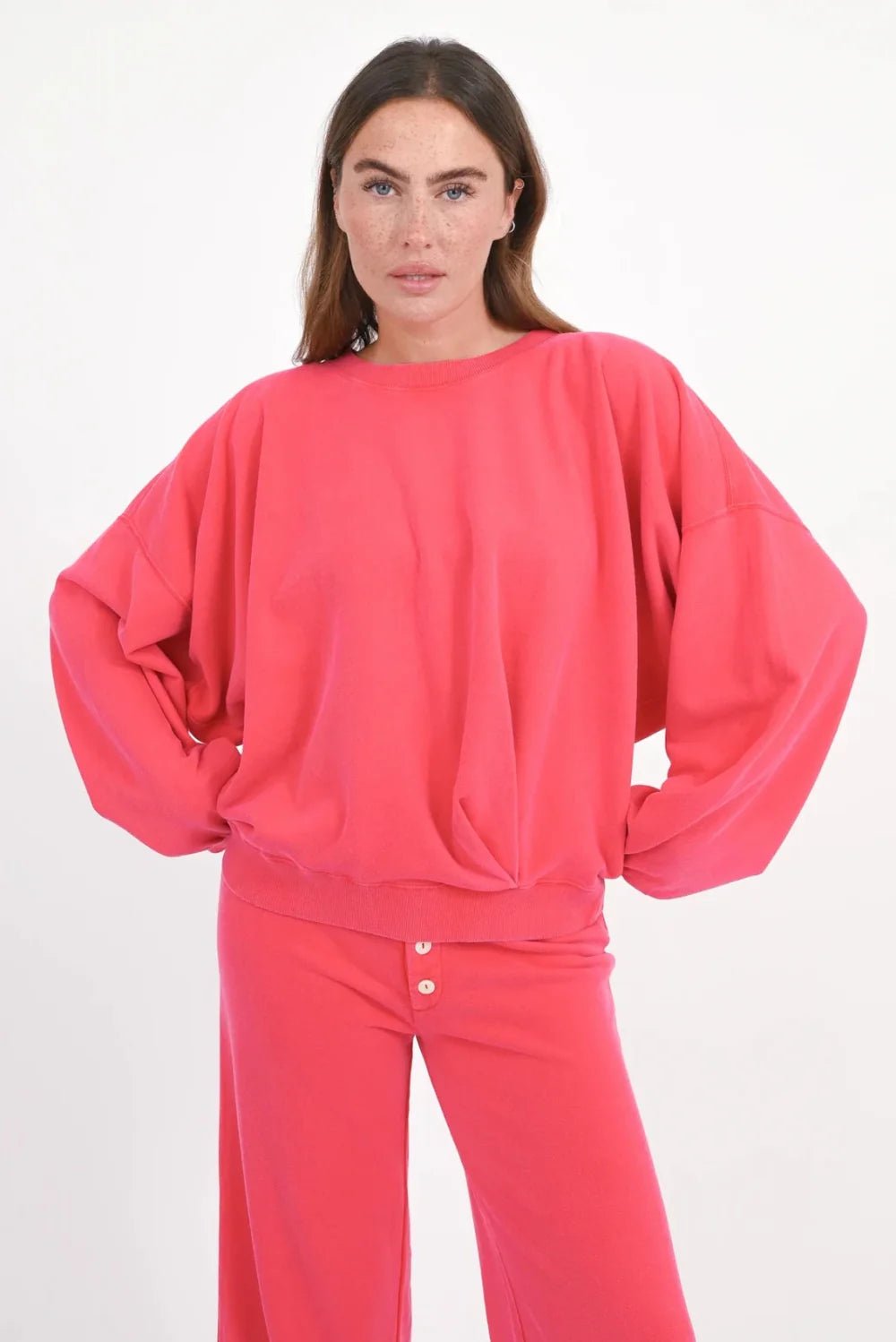 Sweatshirt "Belly" geranium - Dein Lieblingsladen Concept