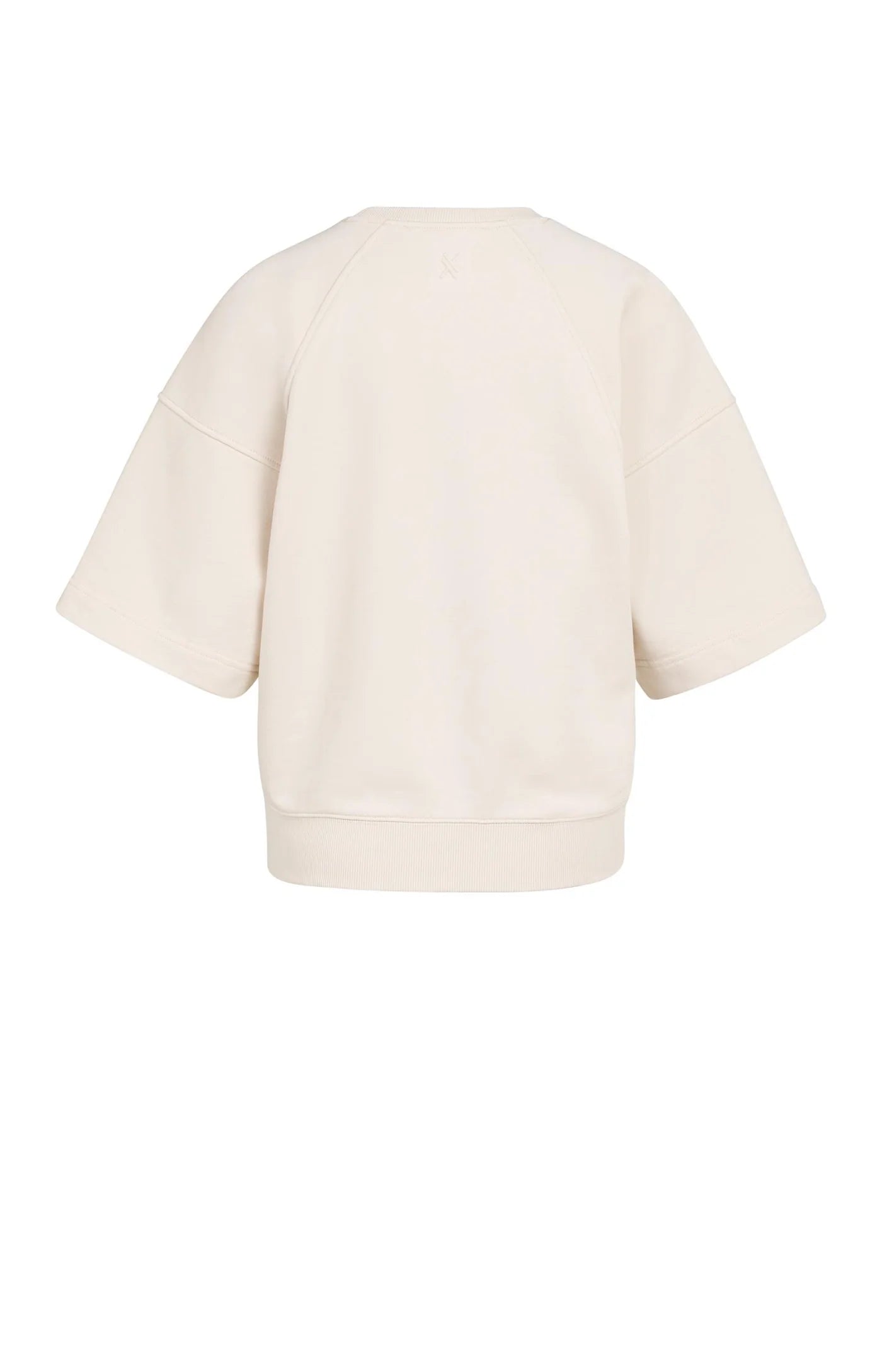 Gewaschenes Kurzarm-Sweatshirt