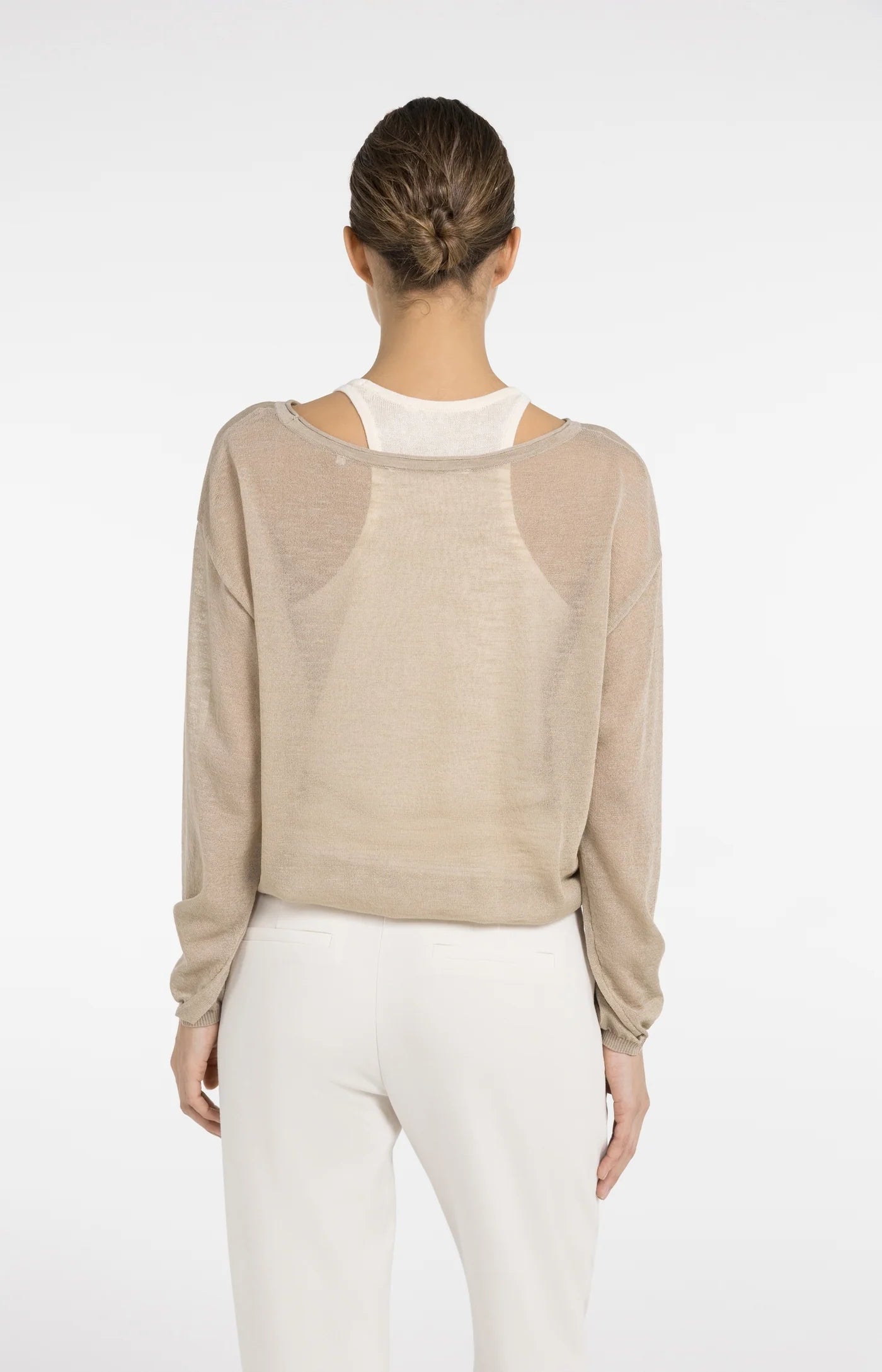 Pullover mit passendem Trägertop