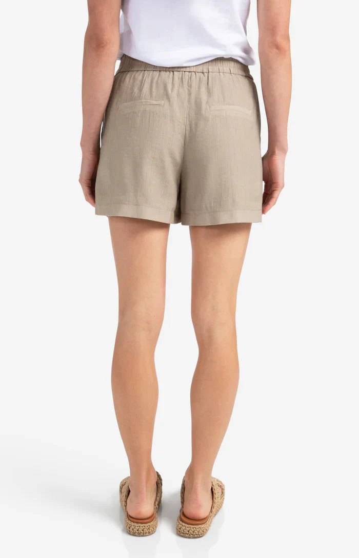 Gewebte strukturierte Shorts