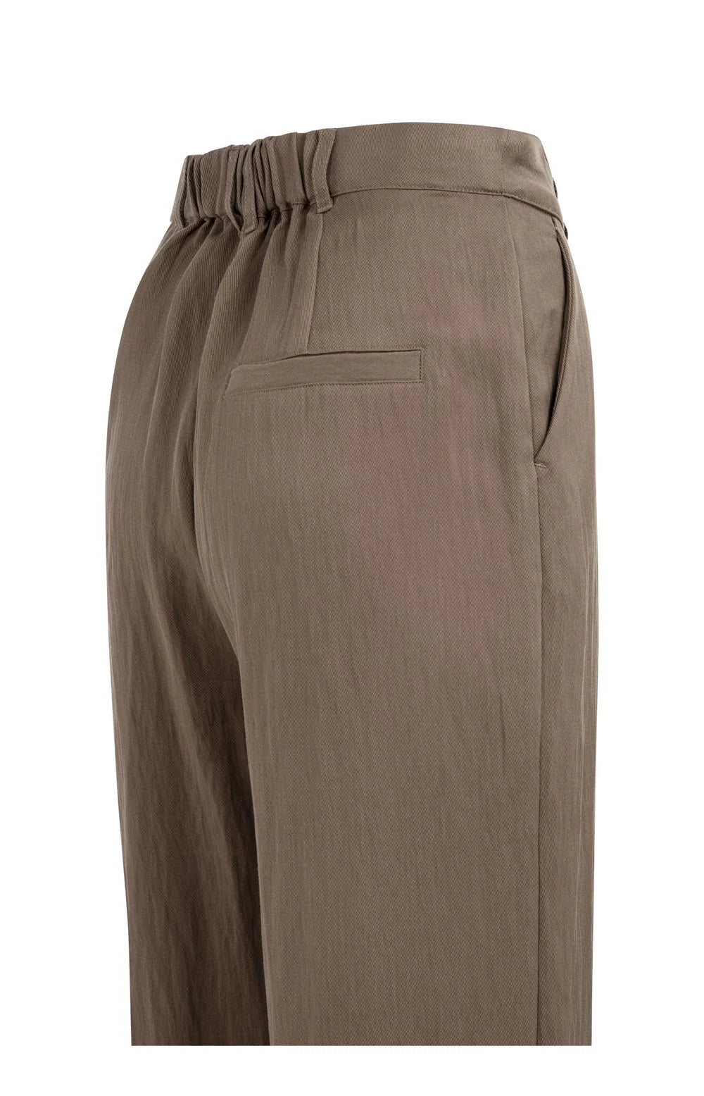 Bundfaltenhose aus Webstoff mit weitem Bein - Dein Lieblingsladen Concept