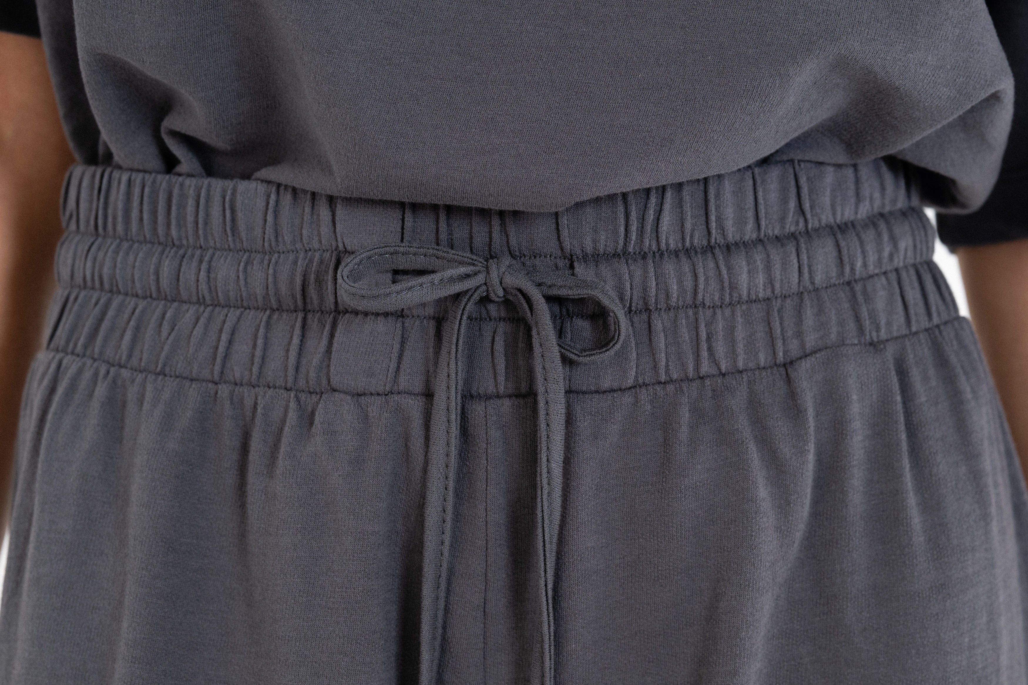 Light Futter Wide Leg Pants Dusty Ciel