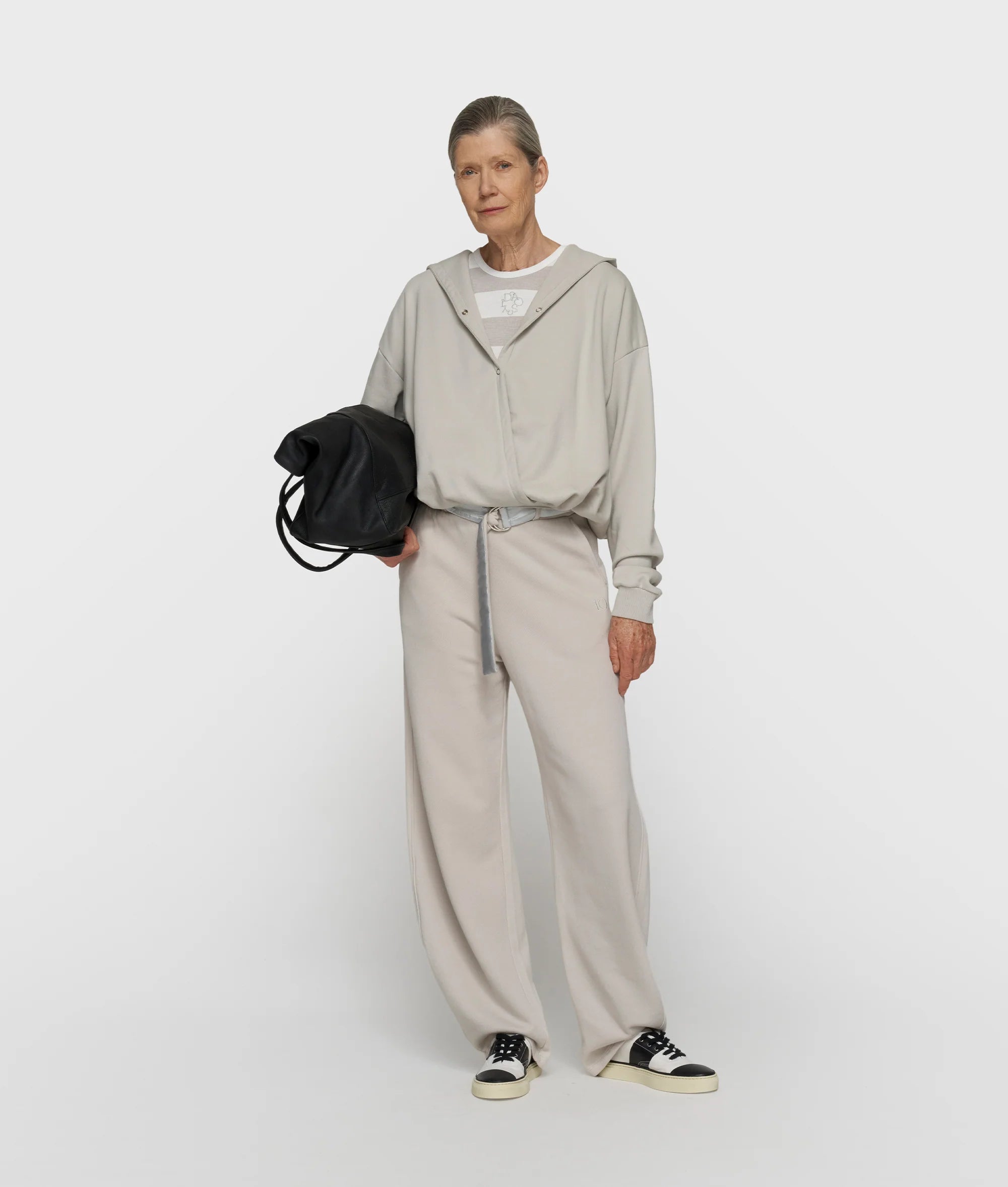 Banana Pants Fleece Stone