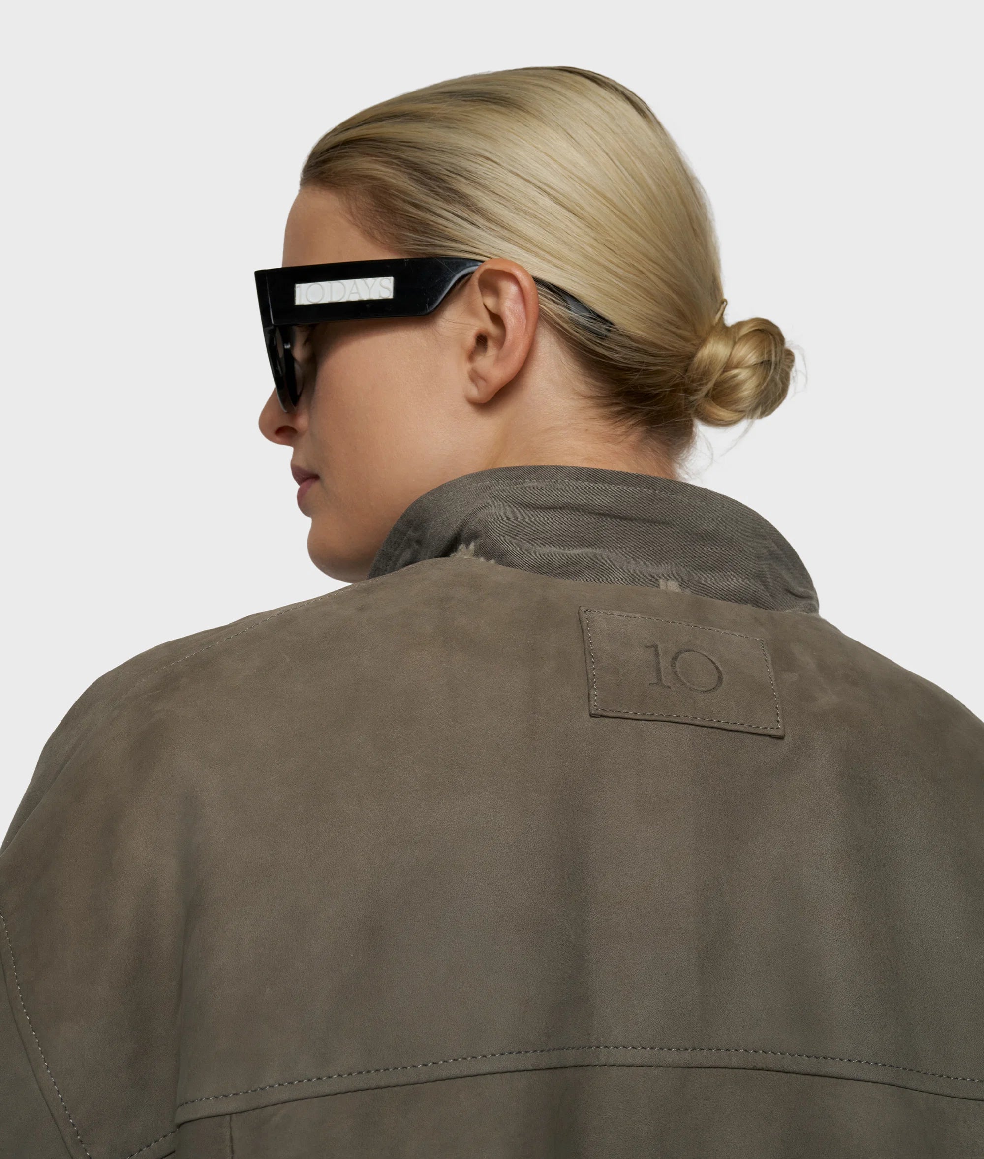 Suede Jacket dark fog