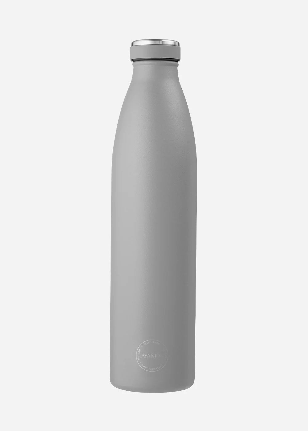 Trinkflasche 1000ml-light grey