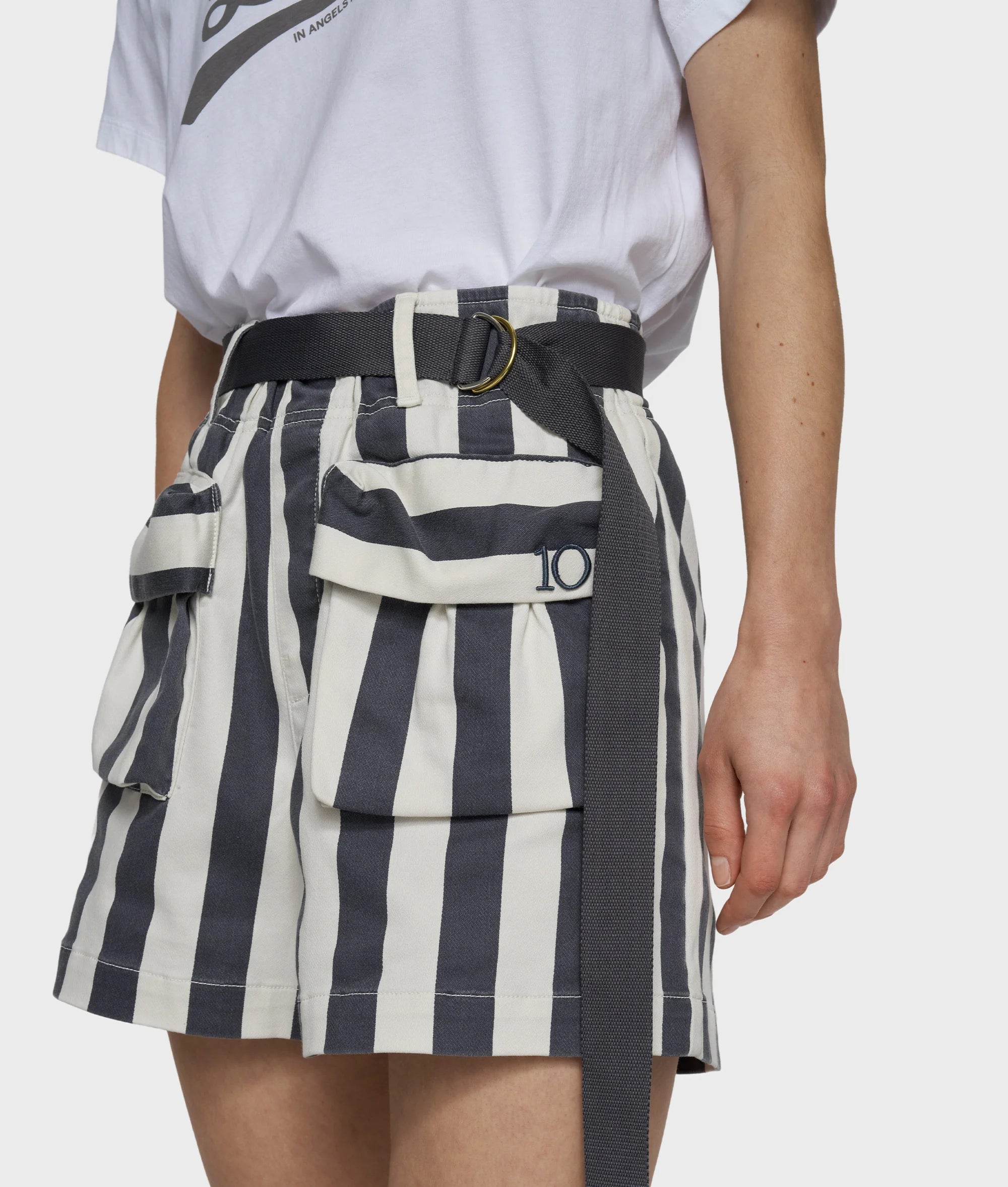 Utility Shorts Stripes