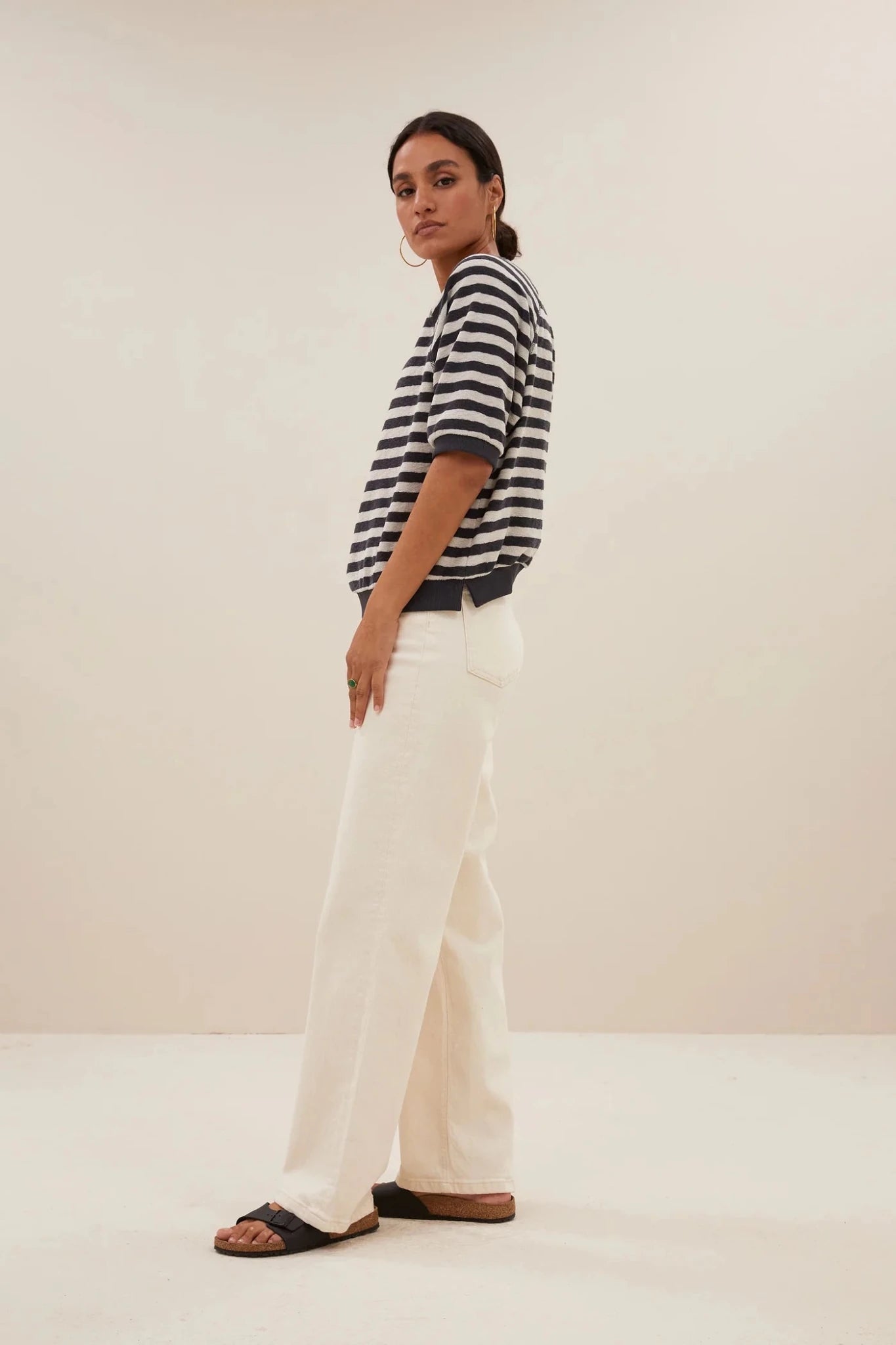 Slub Stripe Top "Neva" - Dein Lieblingsladen Concept