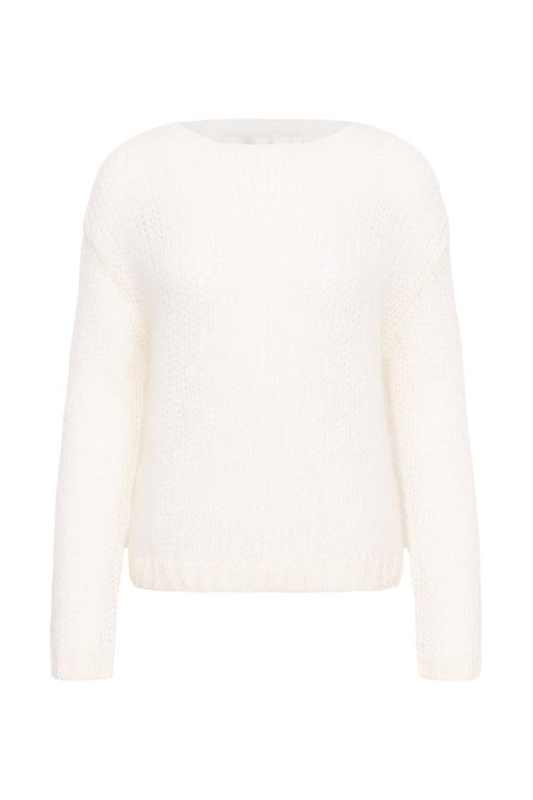 Knit Pullover "MWNima" 10705646 - snow white