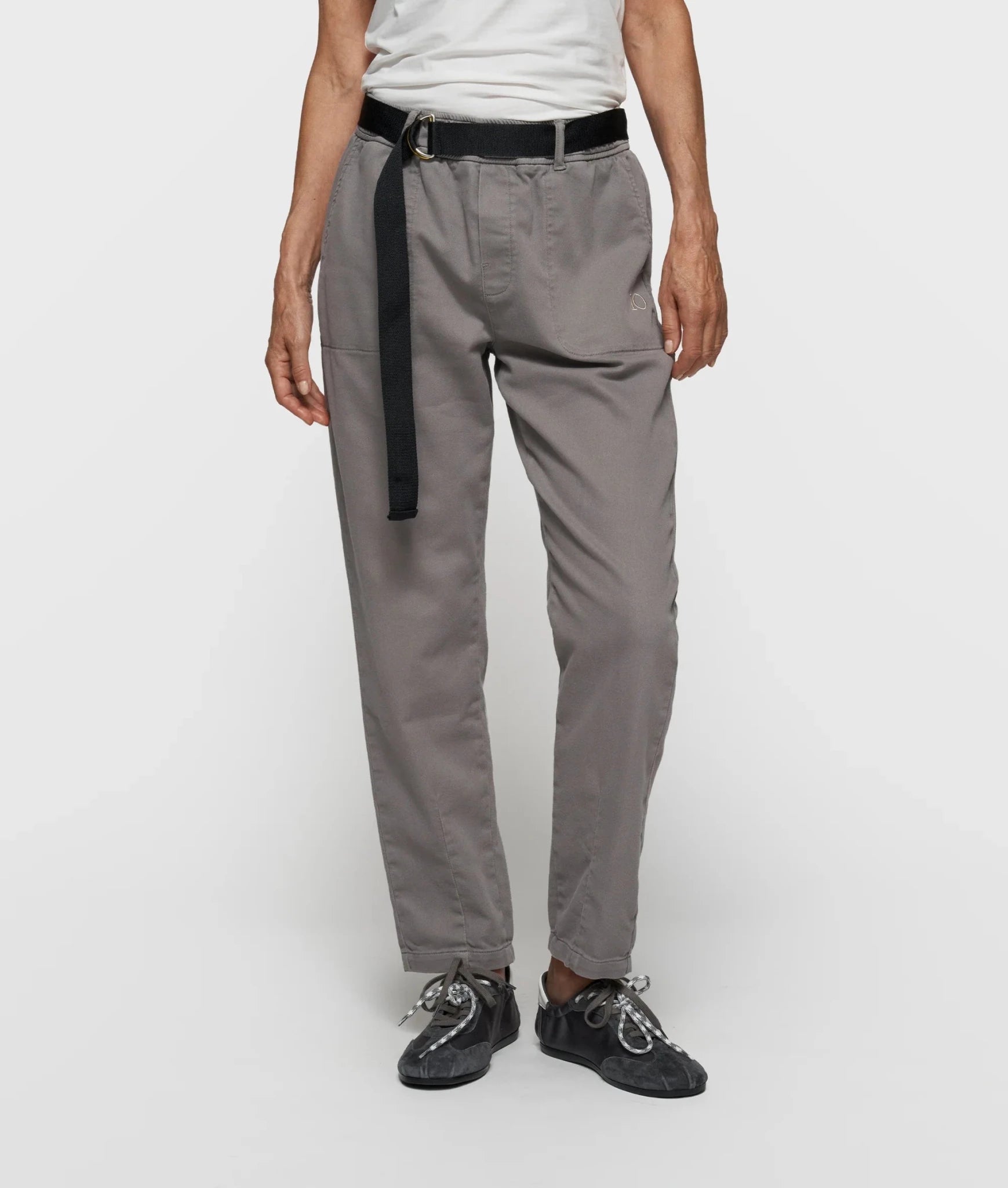 Belted Pants Jog Twill - Dein Lieblingsladen Concept