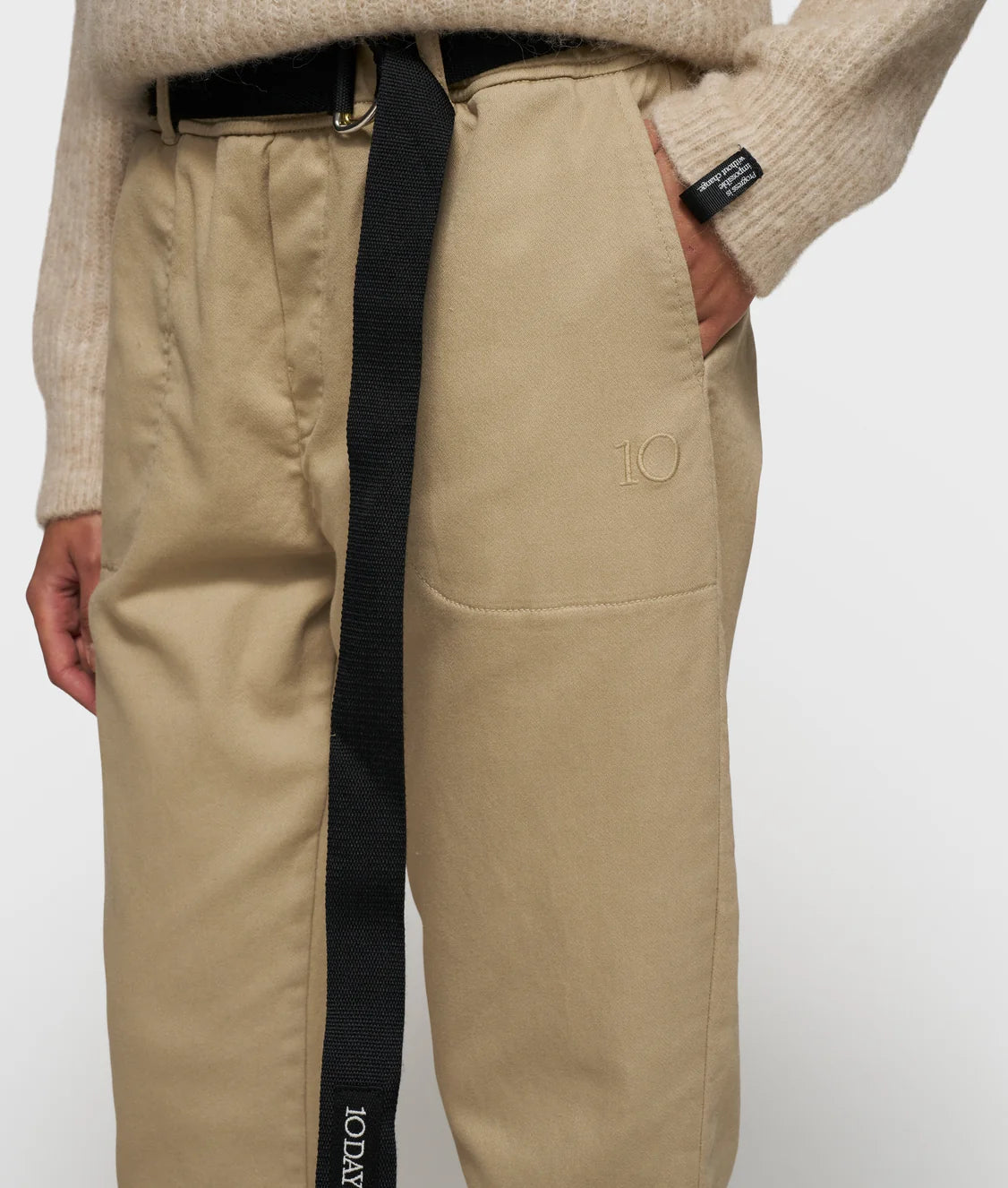 Belted Pants