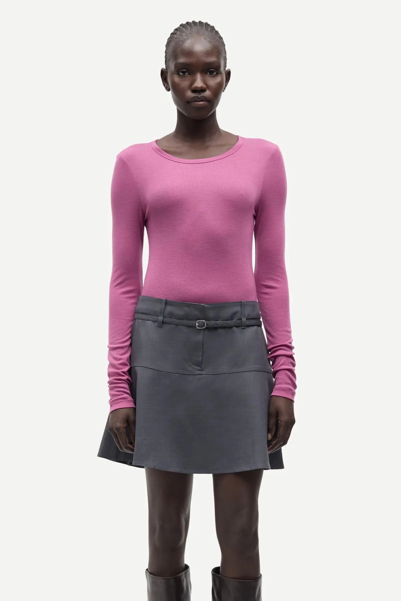 Shirt "Sadou" - red violet - Dein Lieblingsladen Concept
