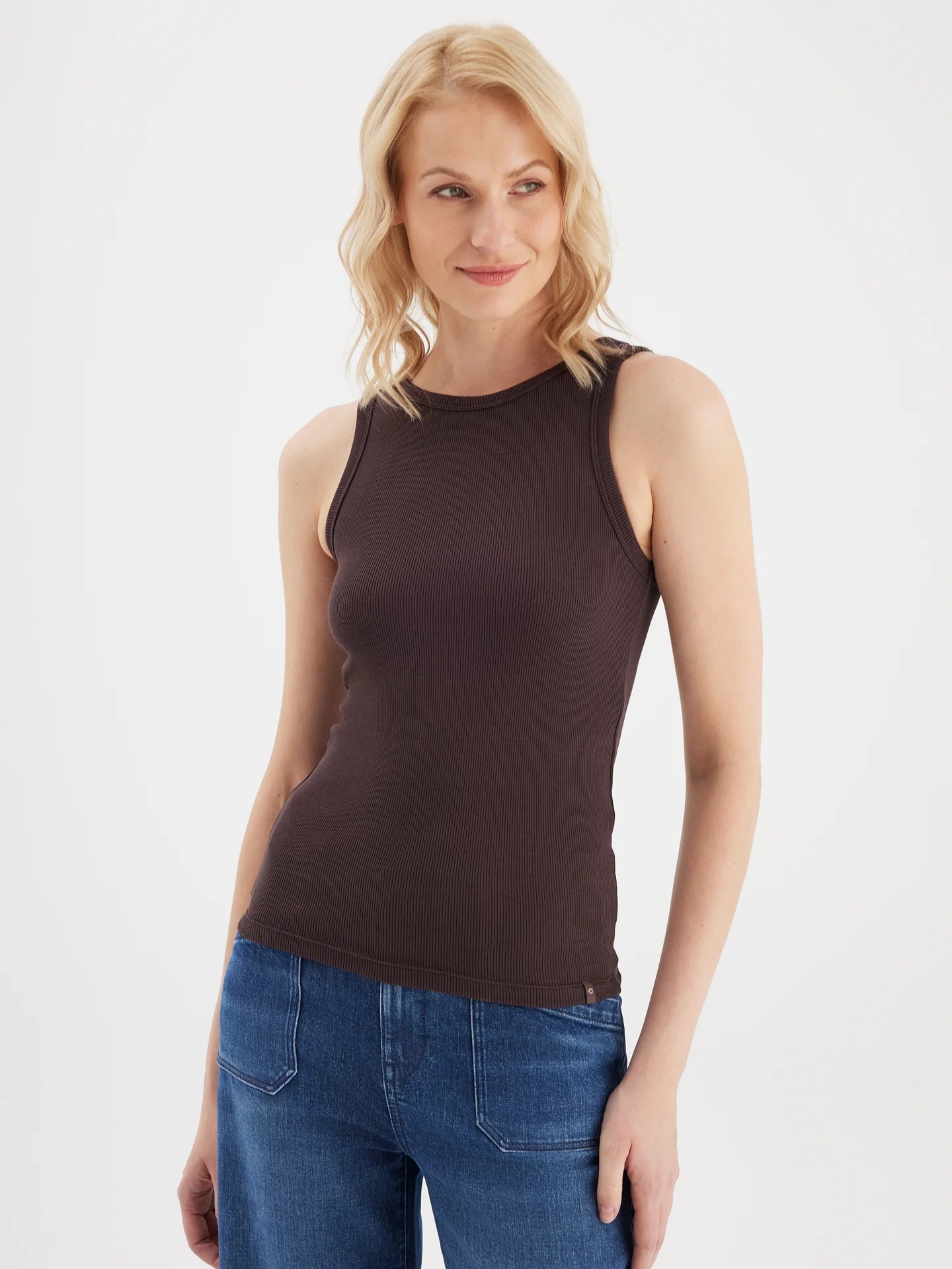 Tanktop "Liv" Chocolate Plum