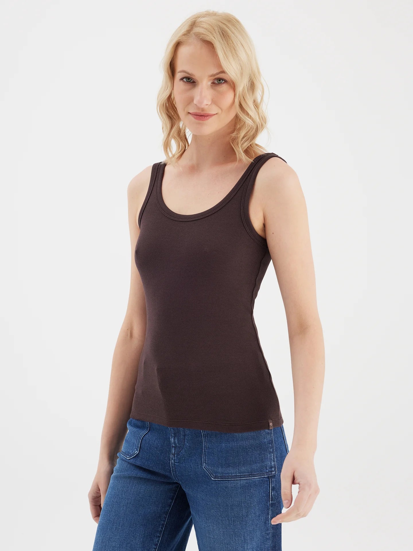 Tanktop „Olivia“ Chocolate Plum
