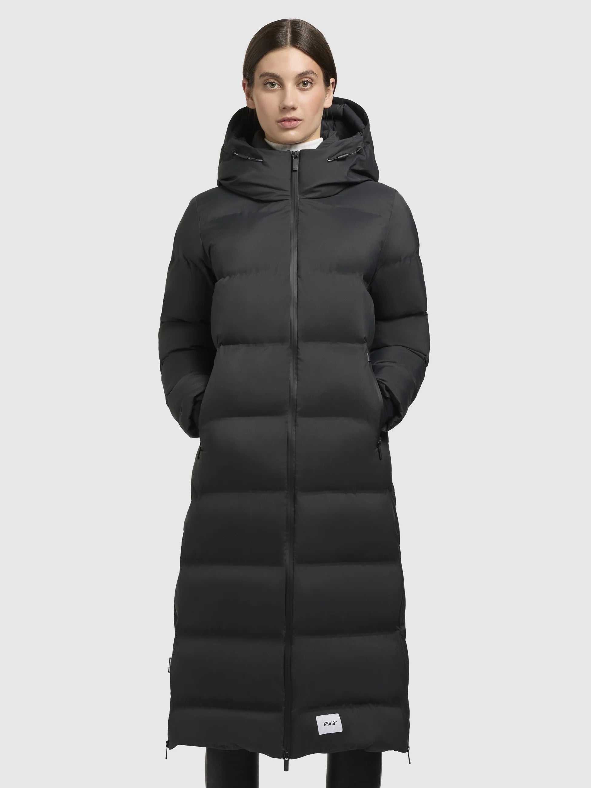 Steppmantel "Larea3" grey