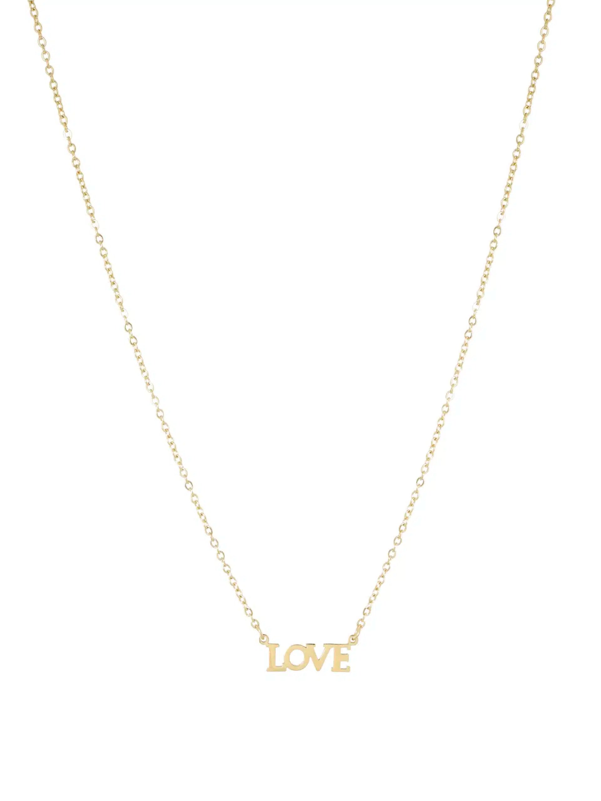Kette Love gold