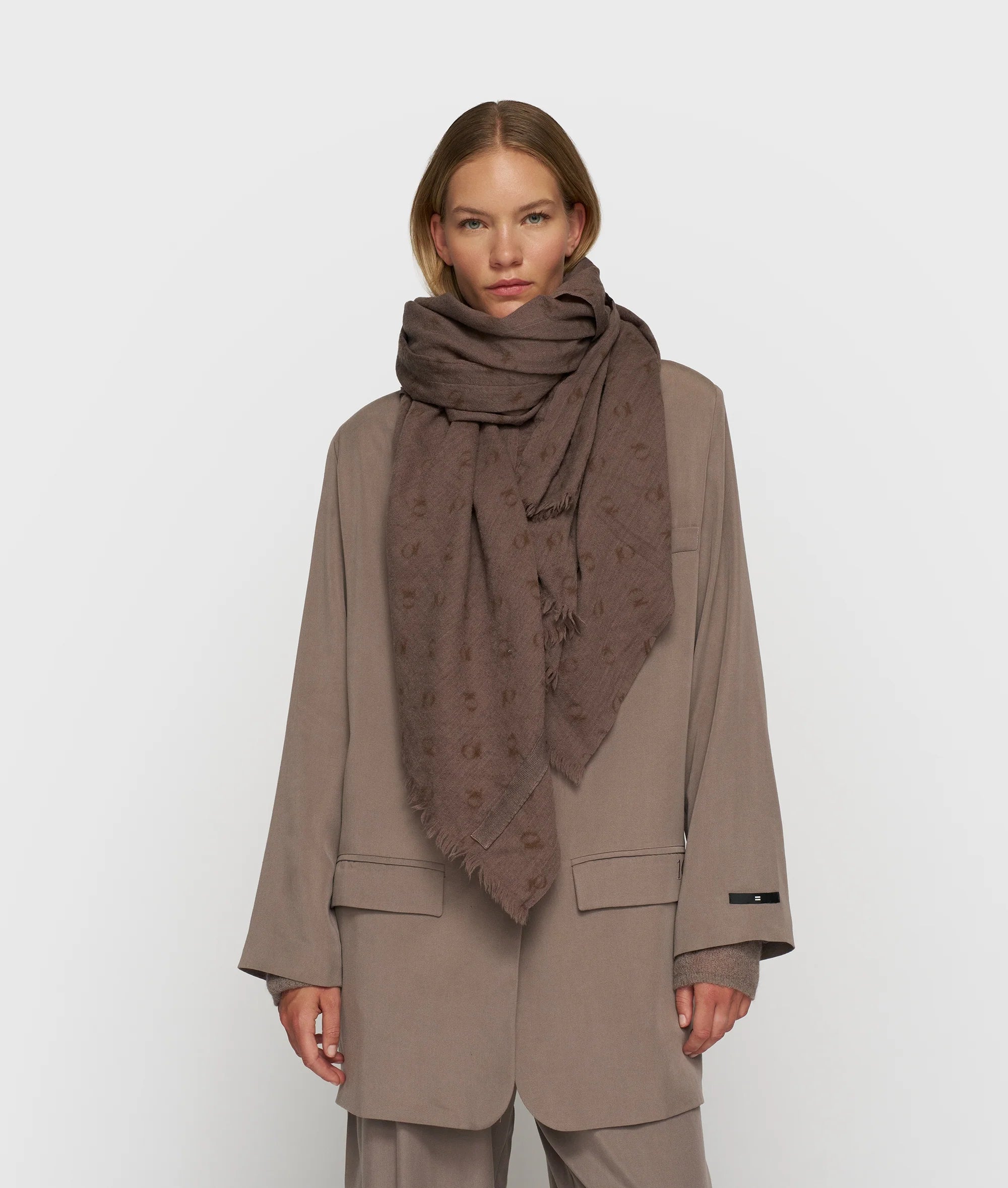 Scarf Boiled Wool
