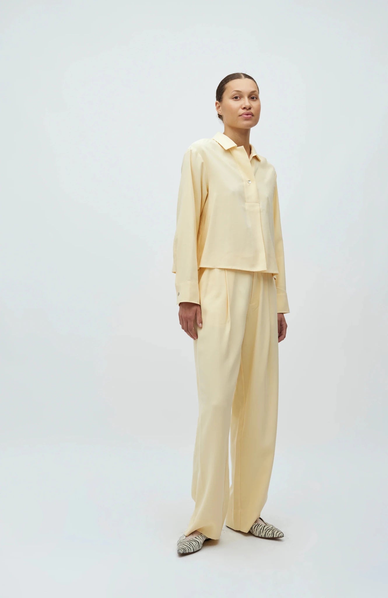 Hemd "Elio - M" Summer Yellow - Dein Lieblingsladen Concept