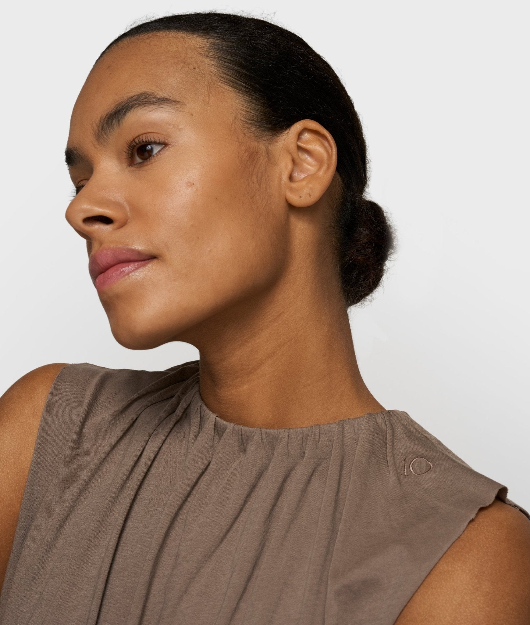 Pleated Top Jersey Moonrock - Dein Lieblingsladen Concept