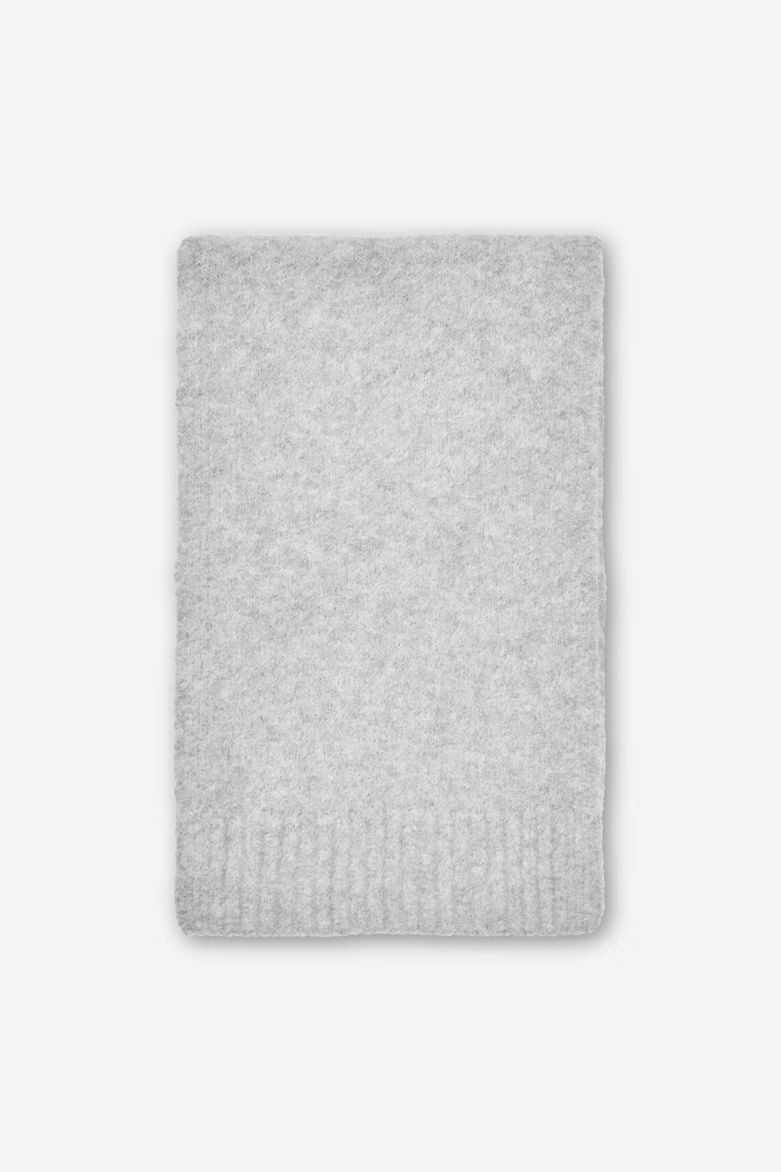 Scarf "Sajeanne" light grey melee