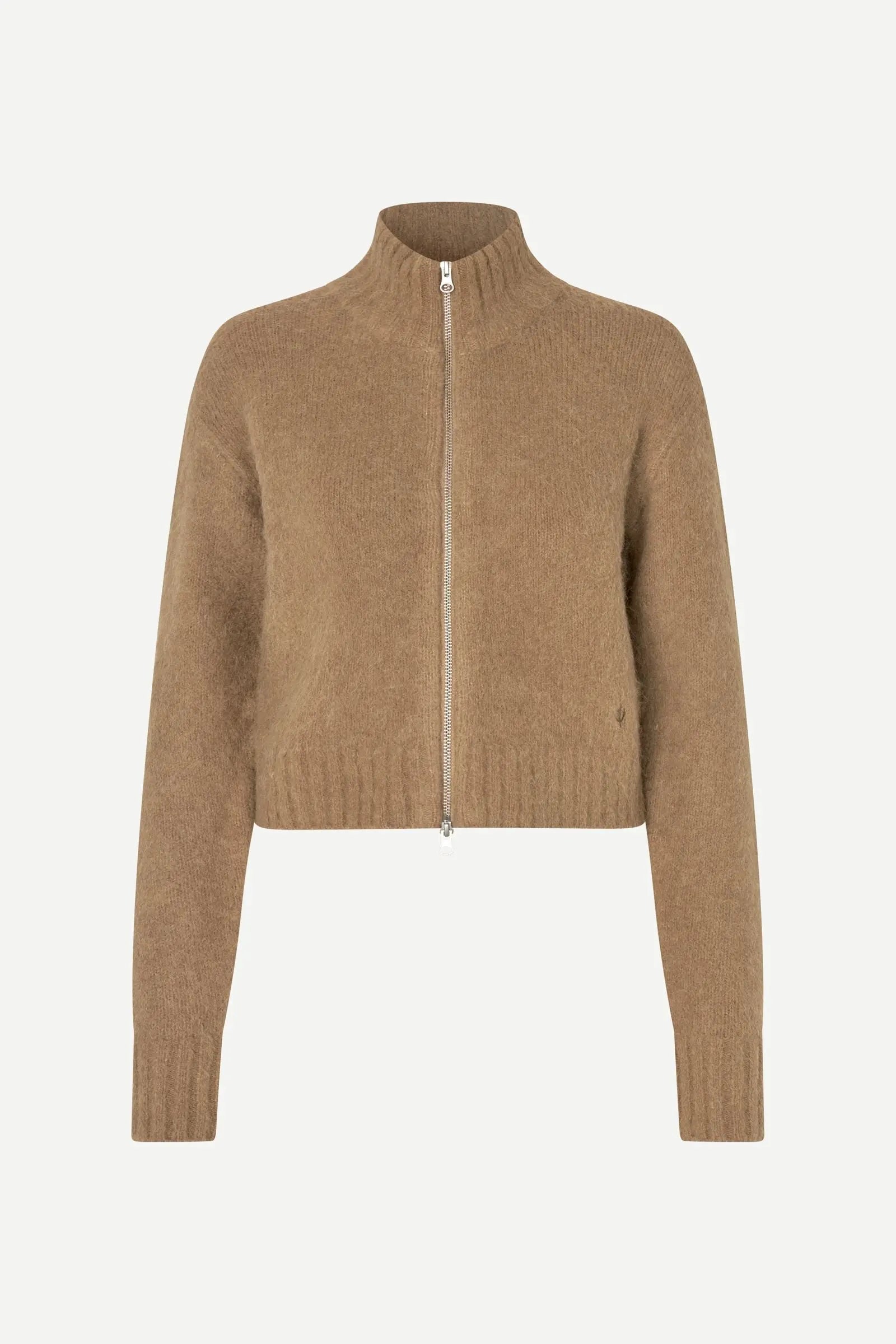 Cardigan "Sajeanne" - lead gray