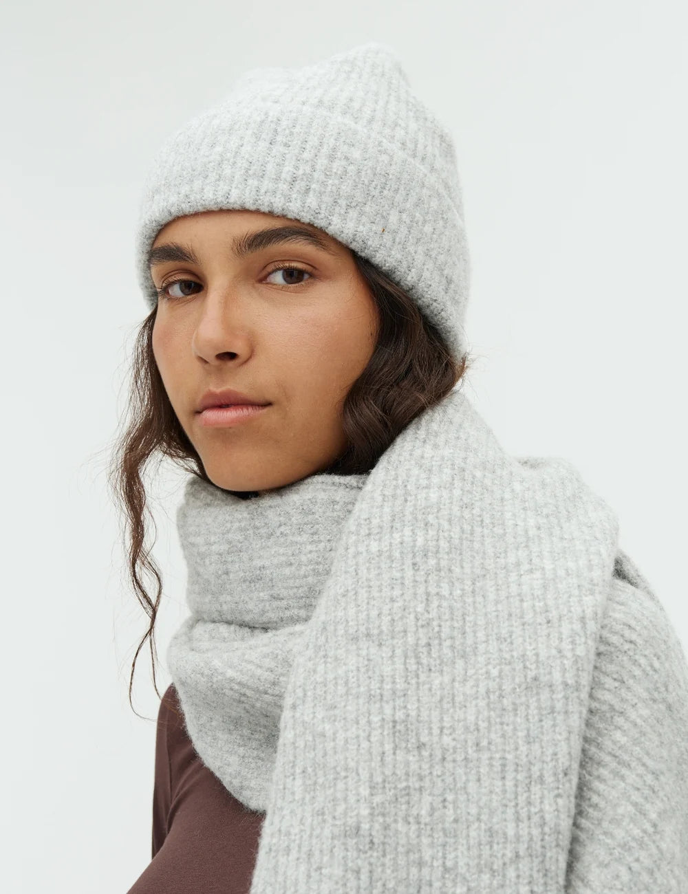 Mütze "Muskan-M" light grey melange