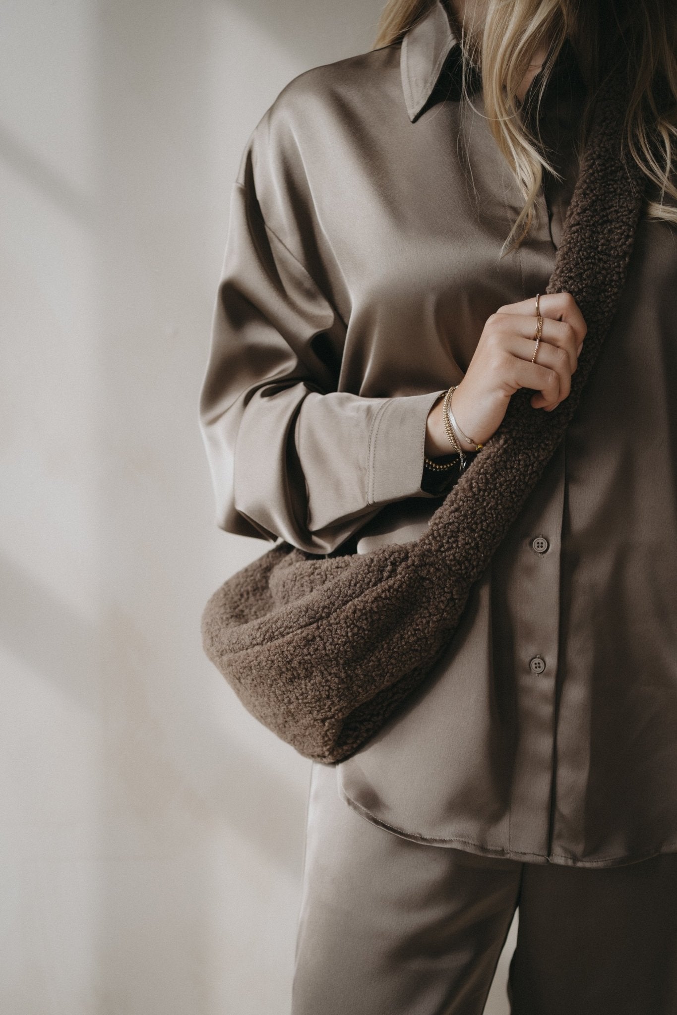 Teddytasche „WidaDLL“ dark brown - Dein Lieblingsladen Concept