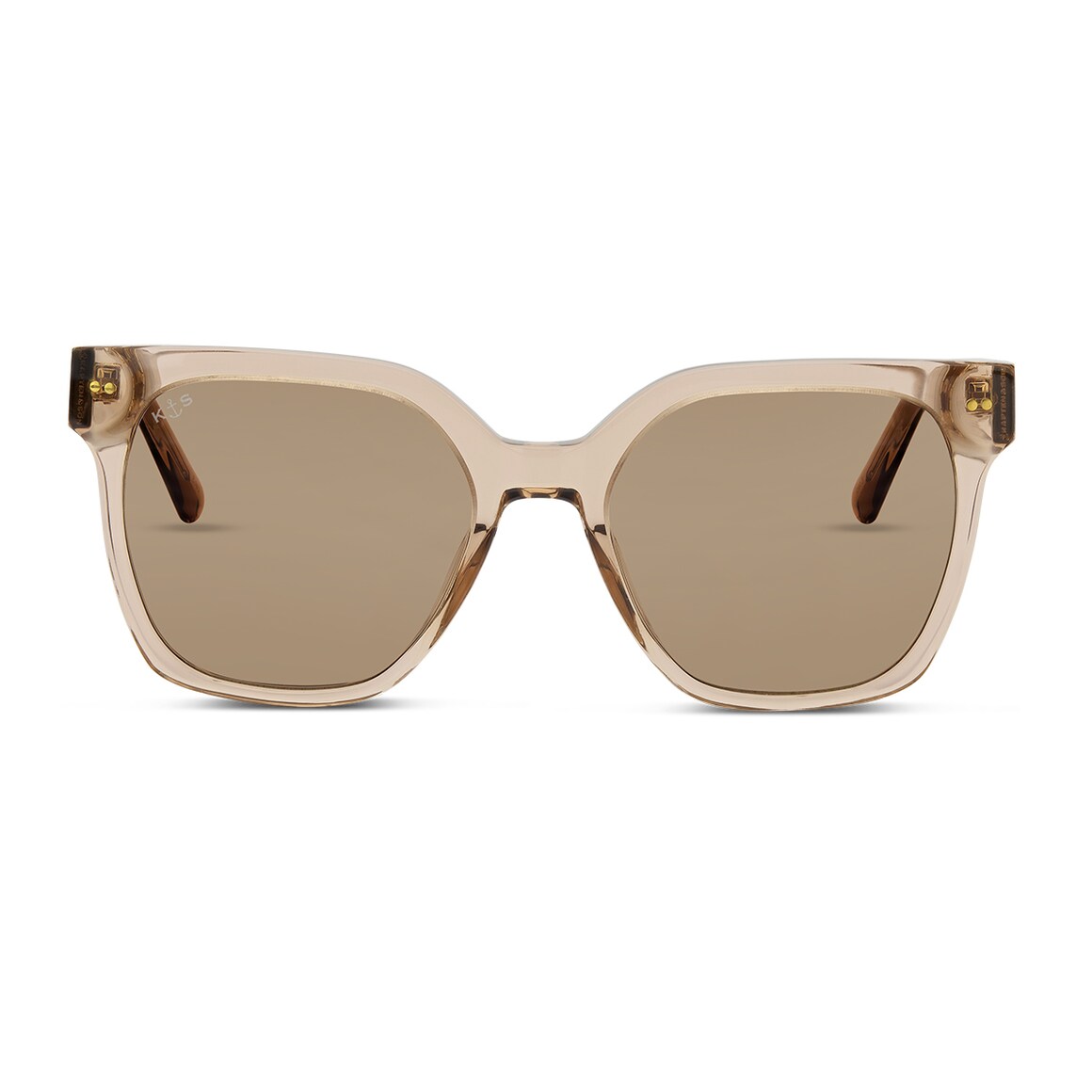 Sonnenbrille „Siena Transparent Hazel Light Brown“