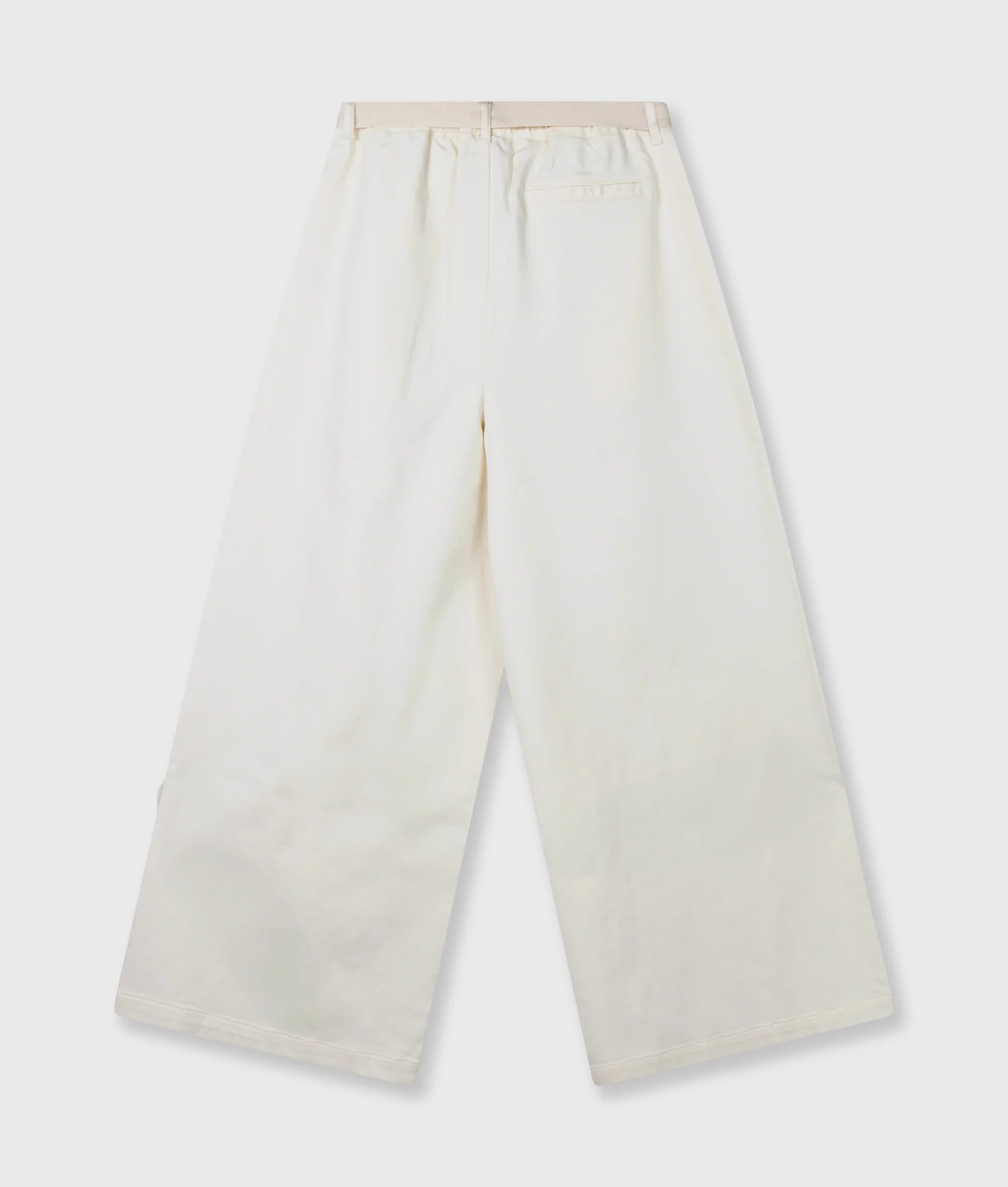 Wide Pants Jog Twill