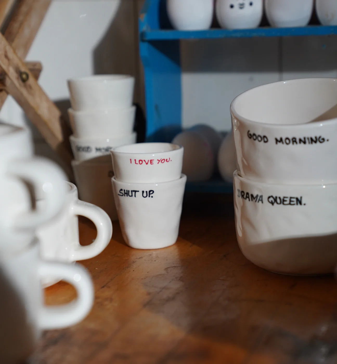 Espresso Cup "I Love You"