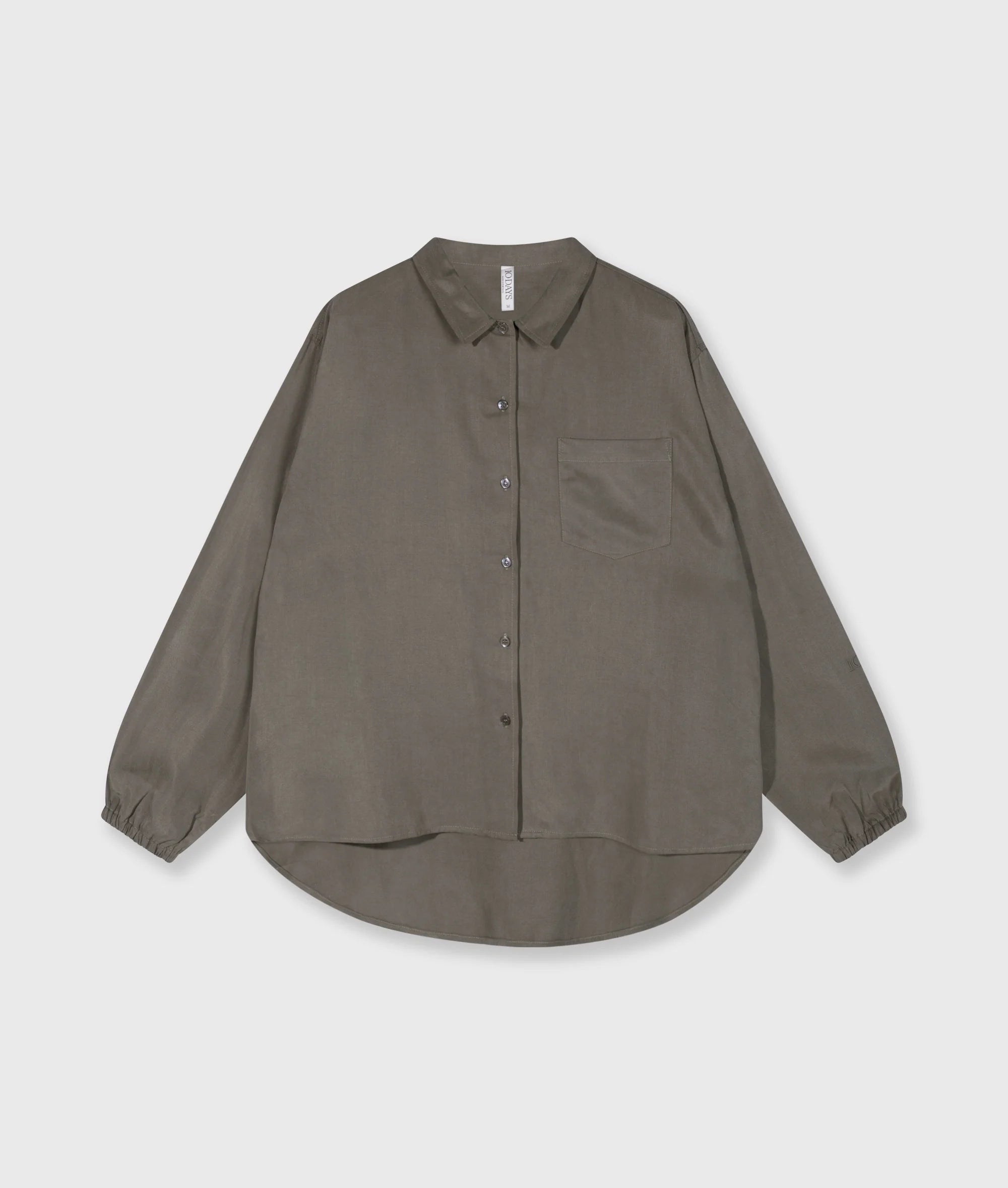 Lyocell Shirt 20-420-6203-dark fog